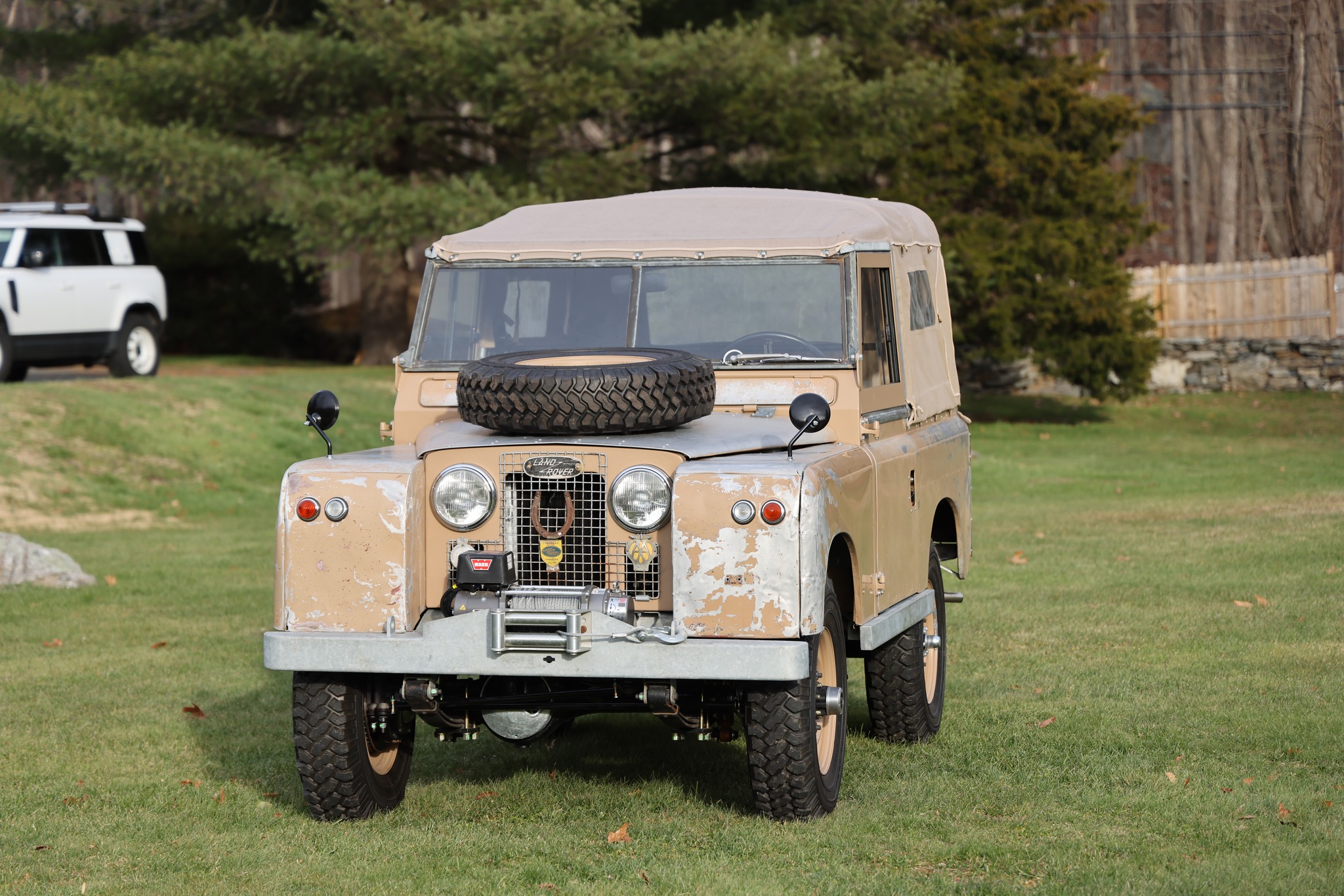 1959 Land Rover Series II Sand Patina