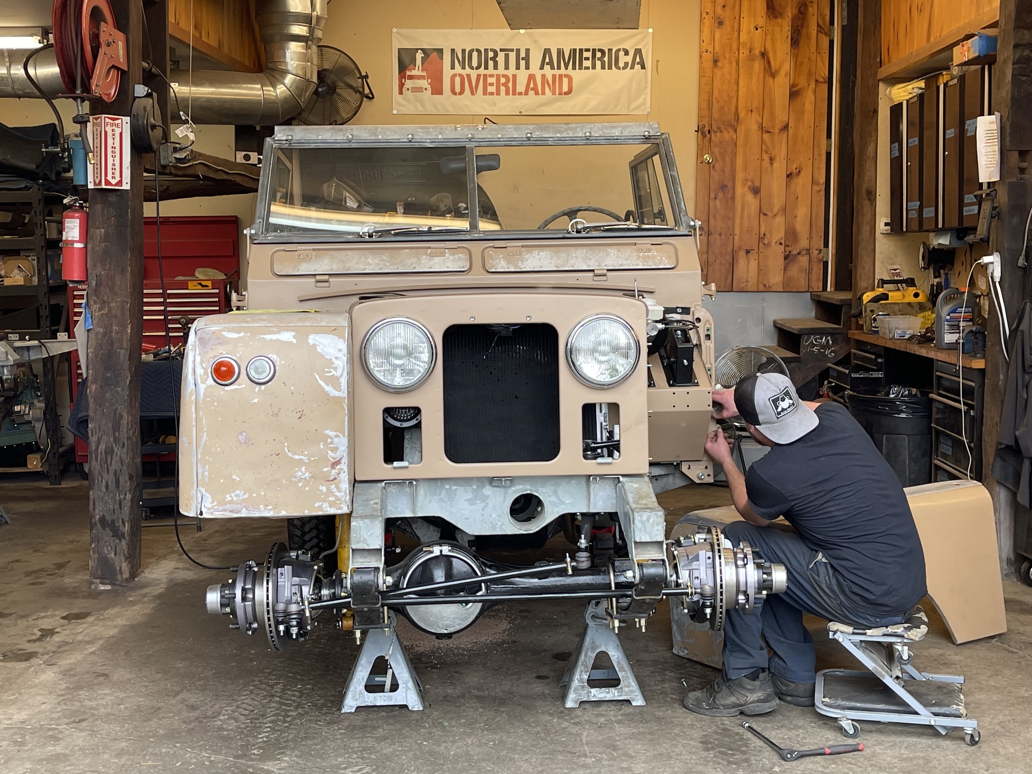 1959 Land Rover Series II Sand Patina Photo 27