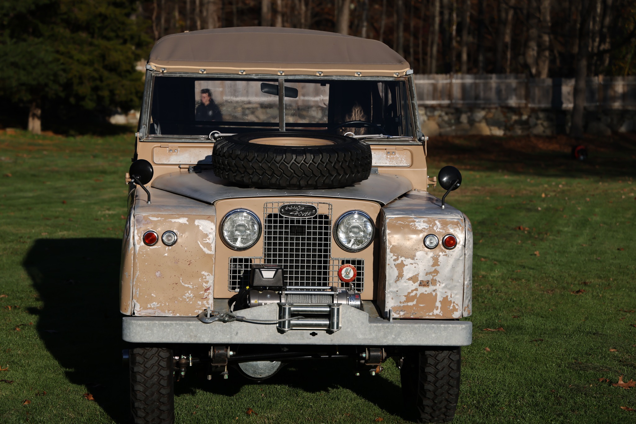 1959 Land Rover Series II Sand Patina Photo 2