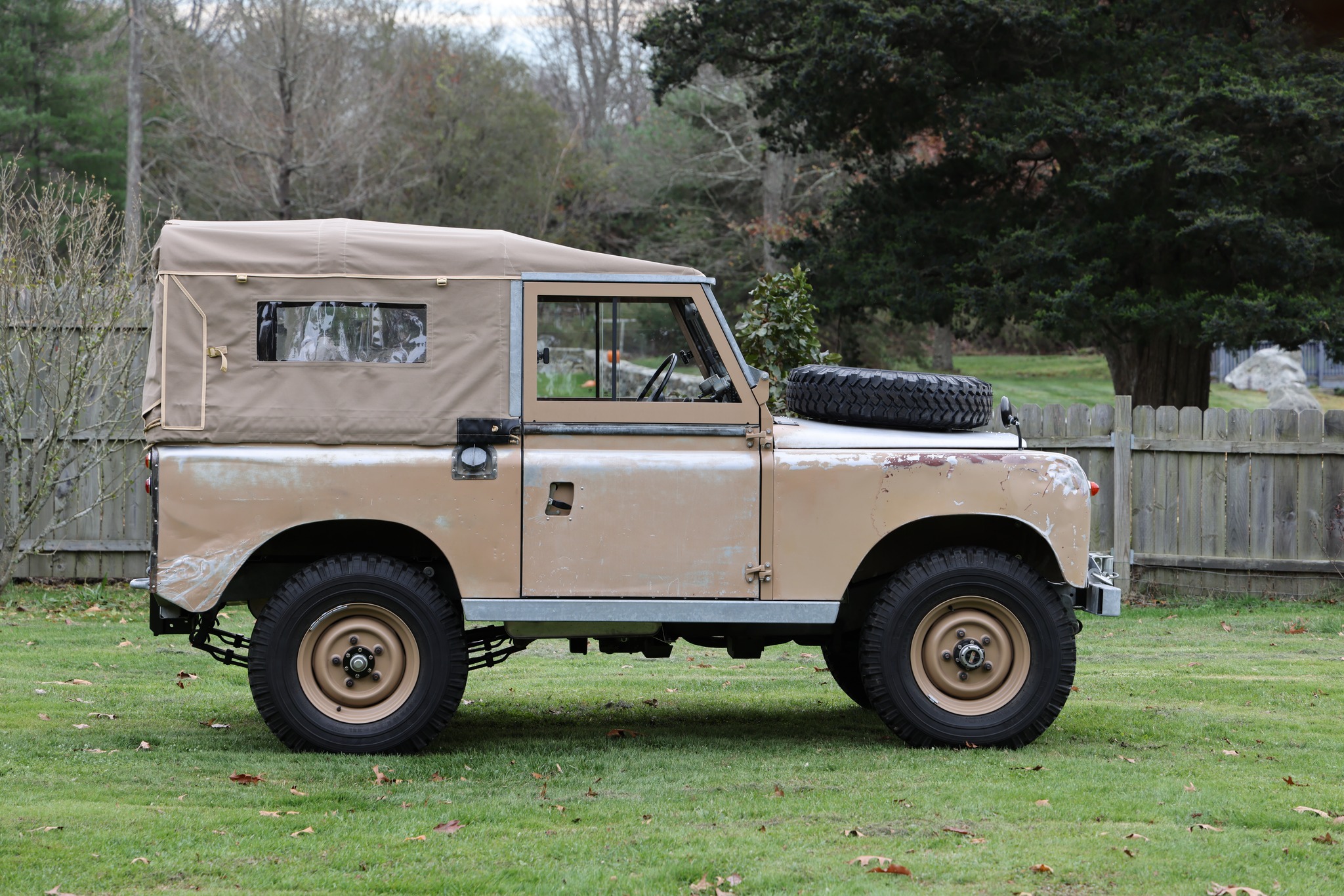 1959 Land Rover Series II Sand Patina Photo 7