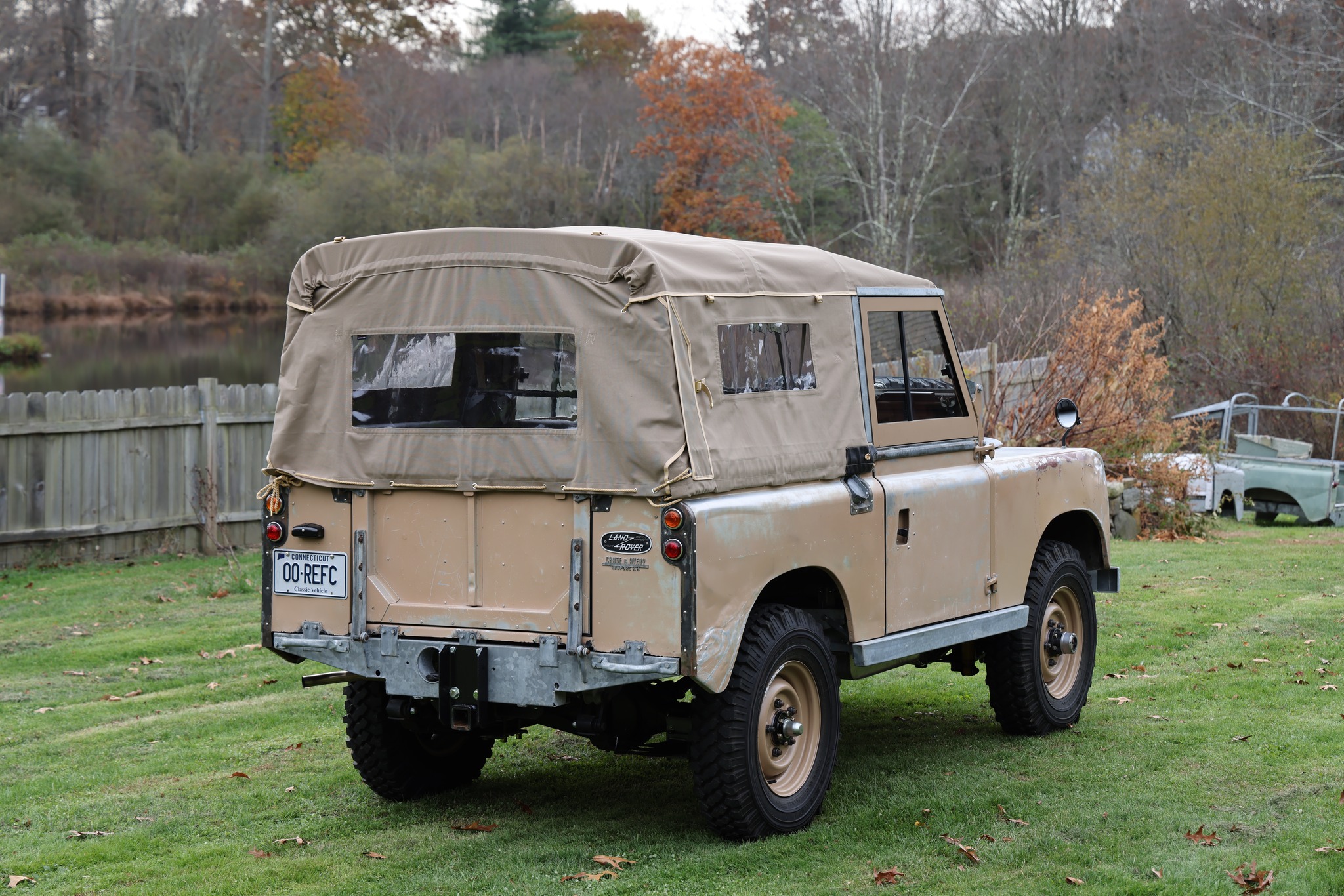 1959 Land Rover Series II Sand Patina Photo 10