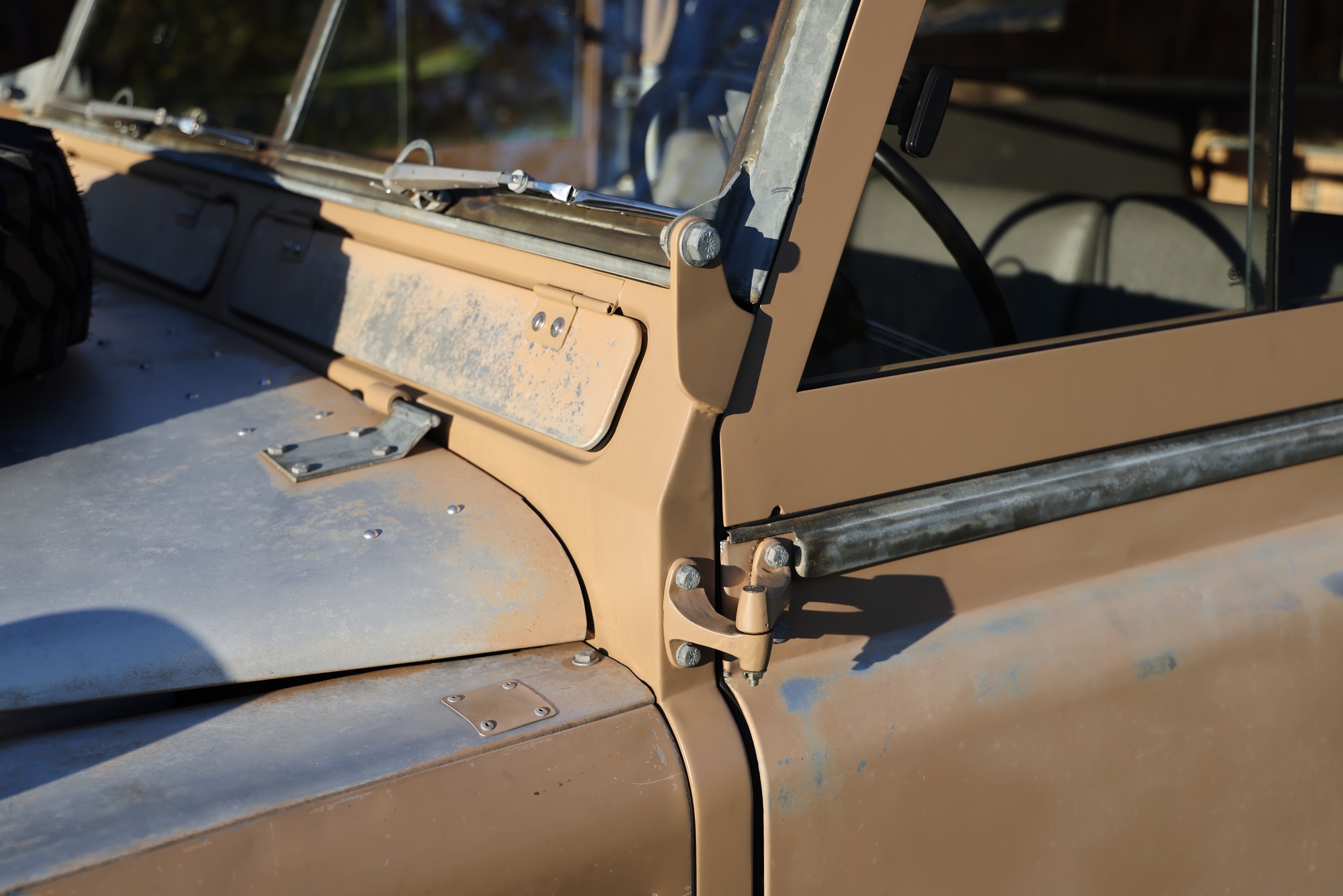 1959 Land Rover Series II Sand Patina Photo 11