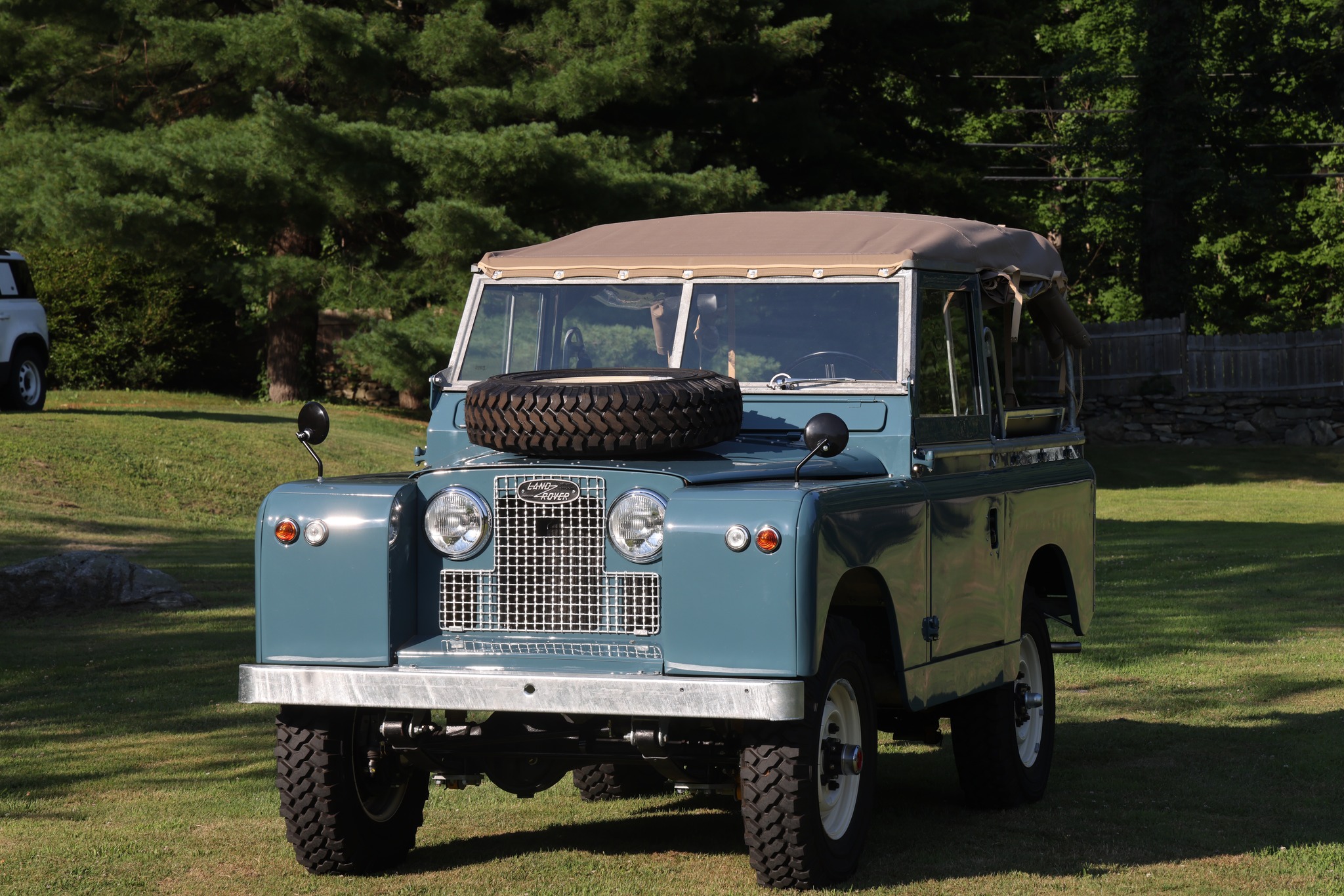 1962 Land Rover Series IIA 109 Inch Marine Blue Patina