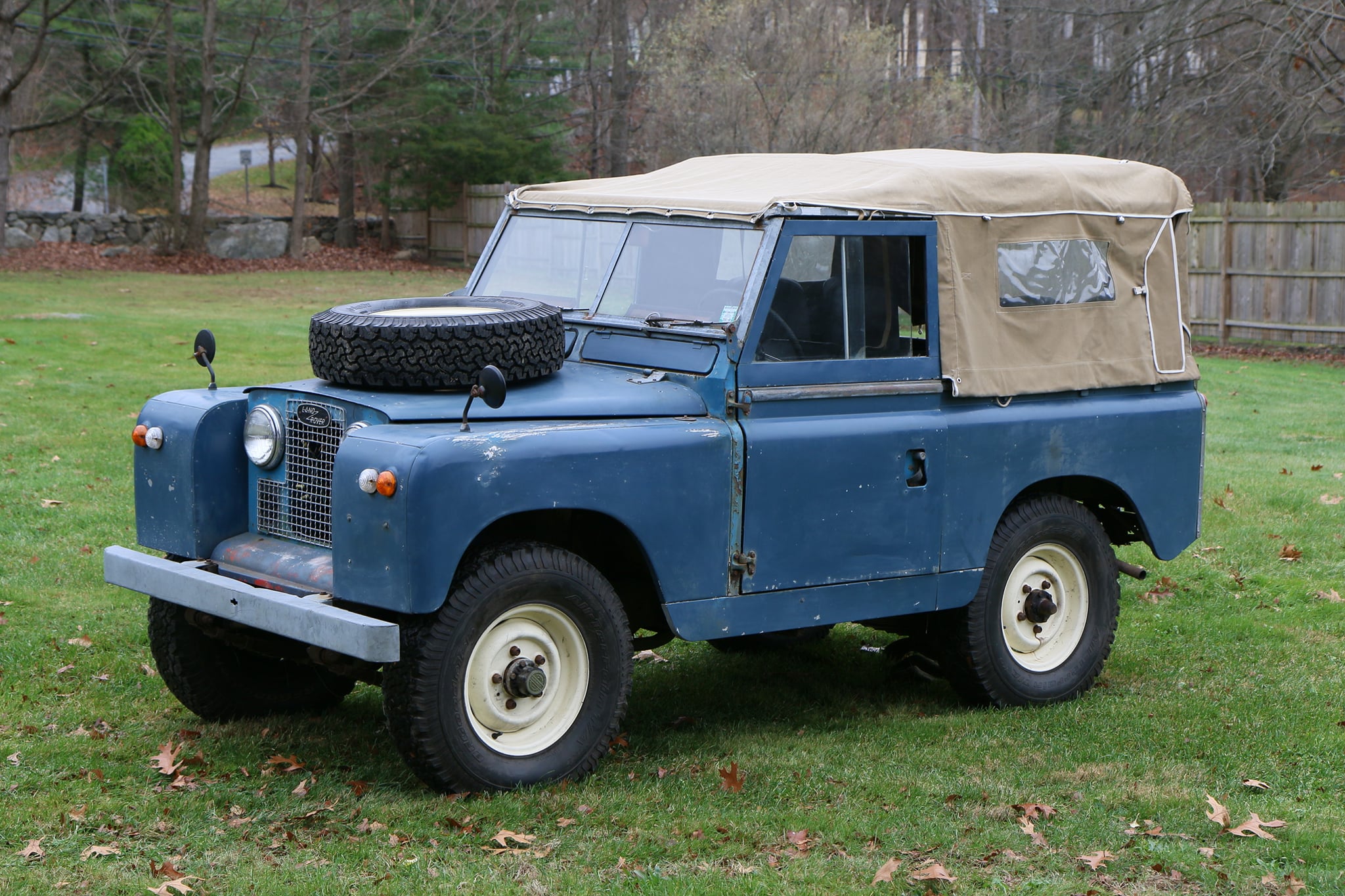 1962 Land Rover Series IIA Marine Blue