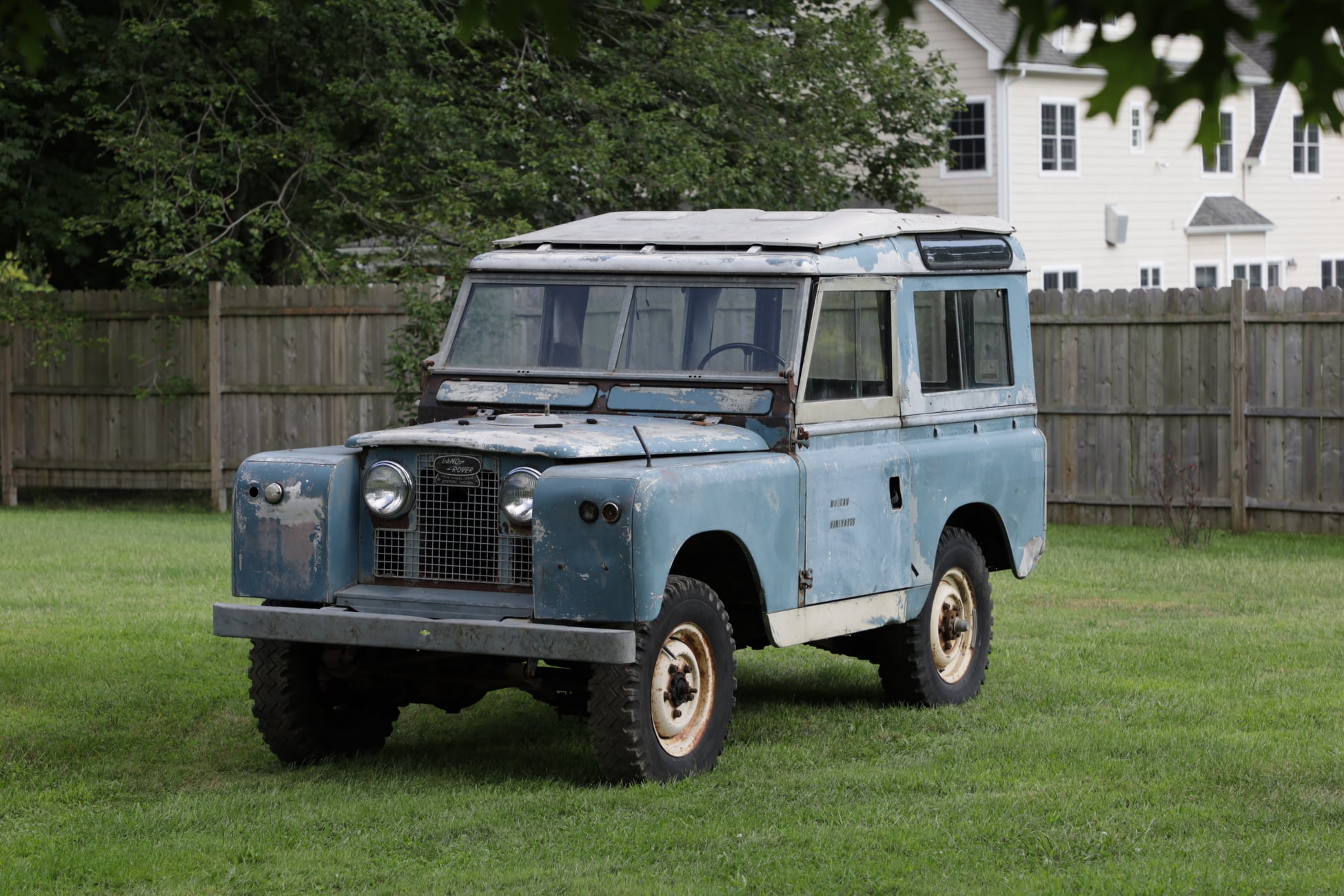 1962 Land Rover Series IIA Marine Blue Photo 1