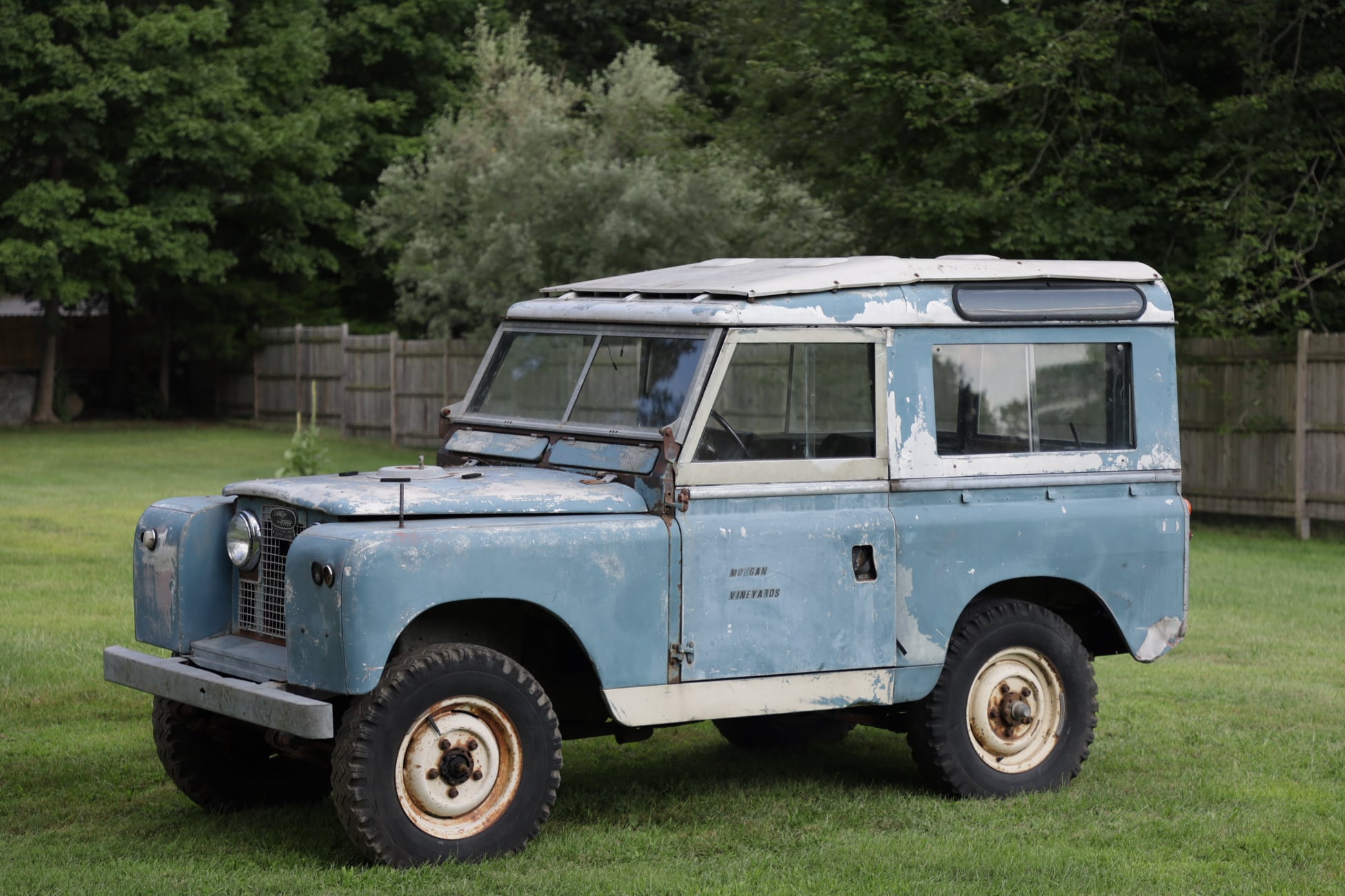 1962 Land Rover Series IIA Marine Blue Photo 2