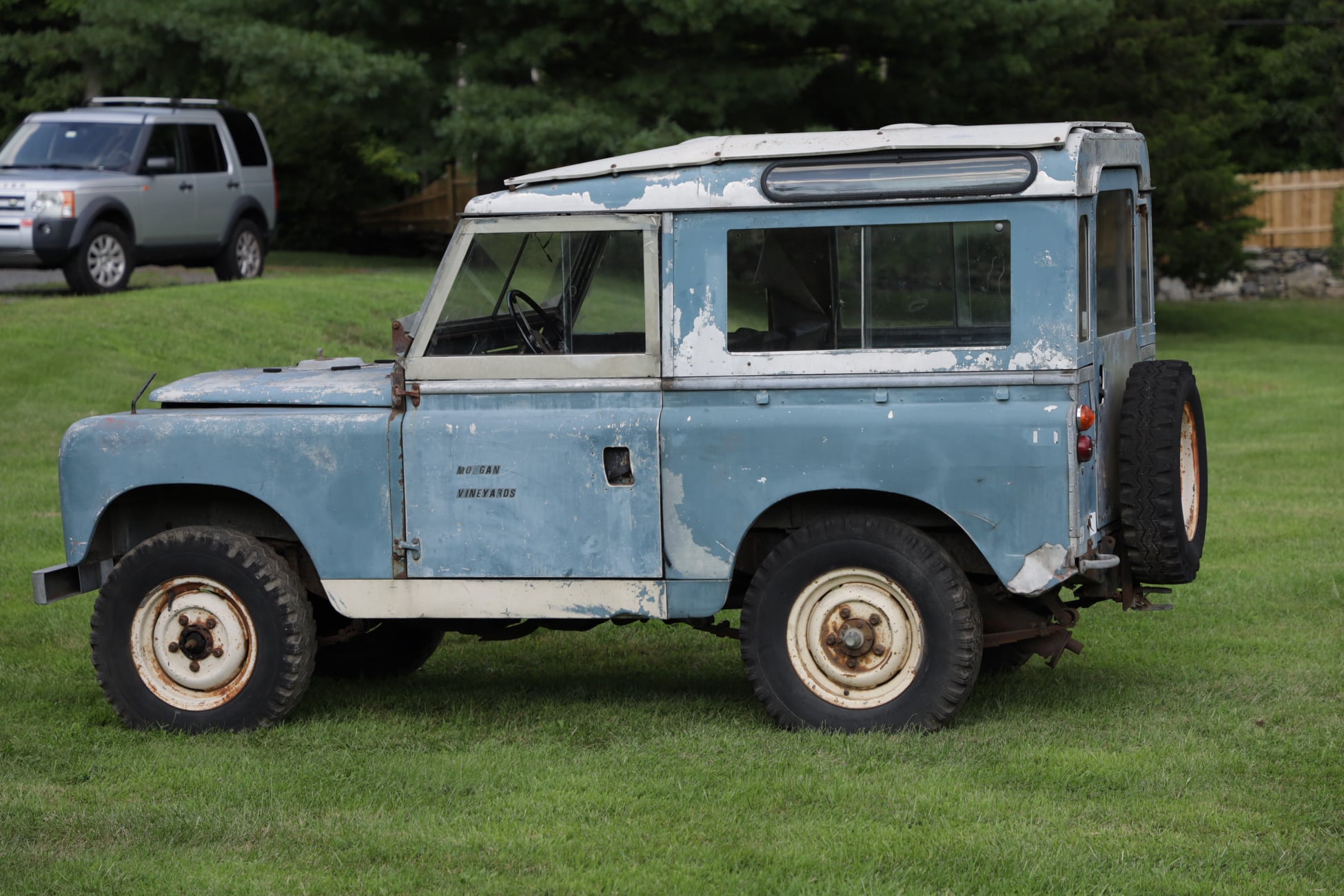 1962 Land Rover Series IIA Marine Blue Photo 3