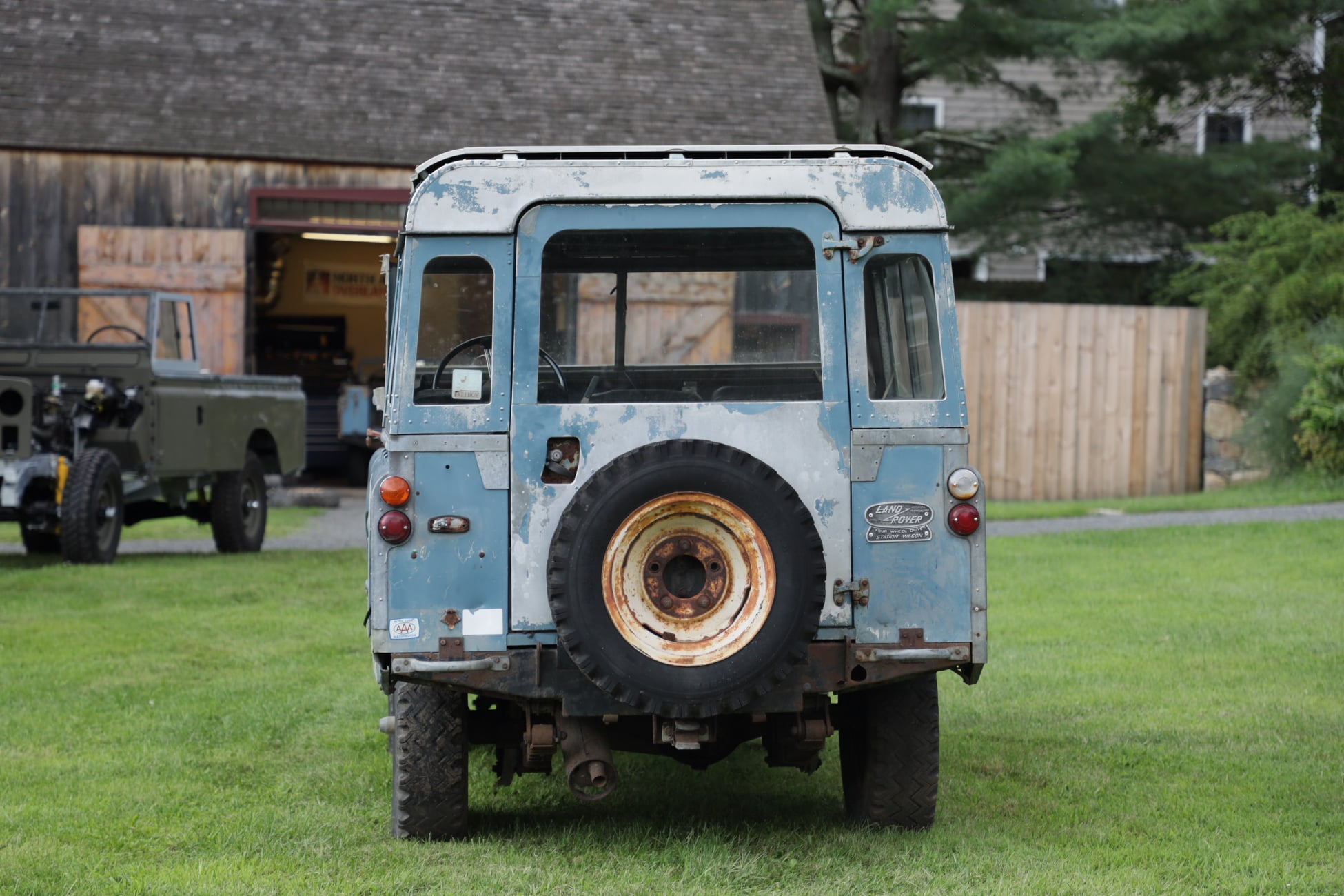 1962 Land Rover Series IIA Marine Blue Photo 8
