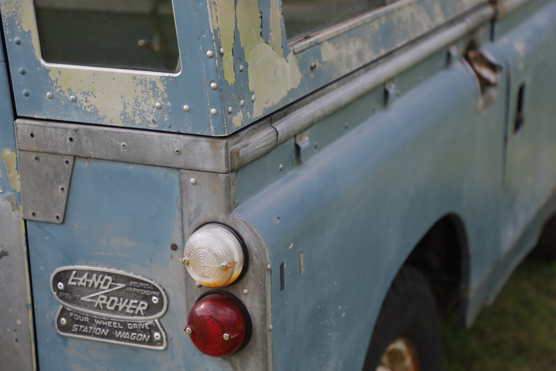 1962 Land Rover Series IIA Marine Blue Photo 9