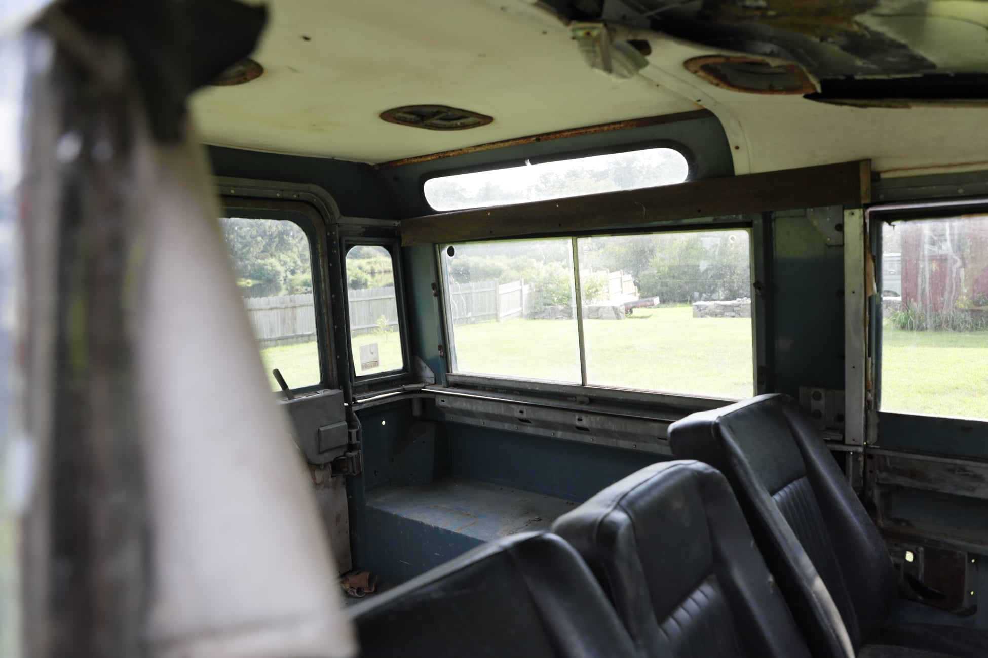 1962 Land Rover Series IIA Marine Blue Photo 10
