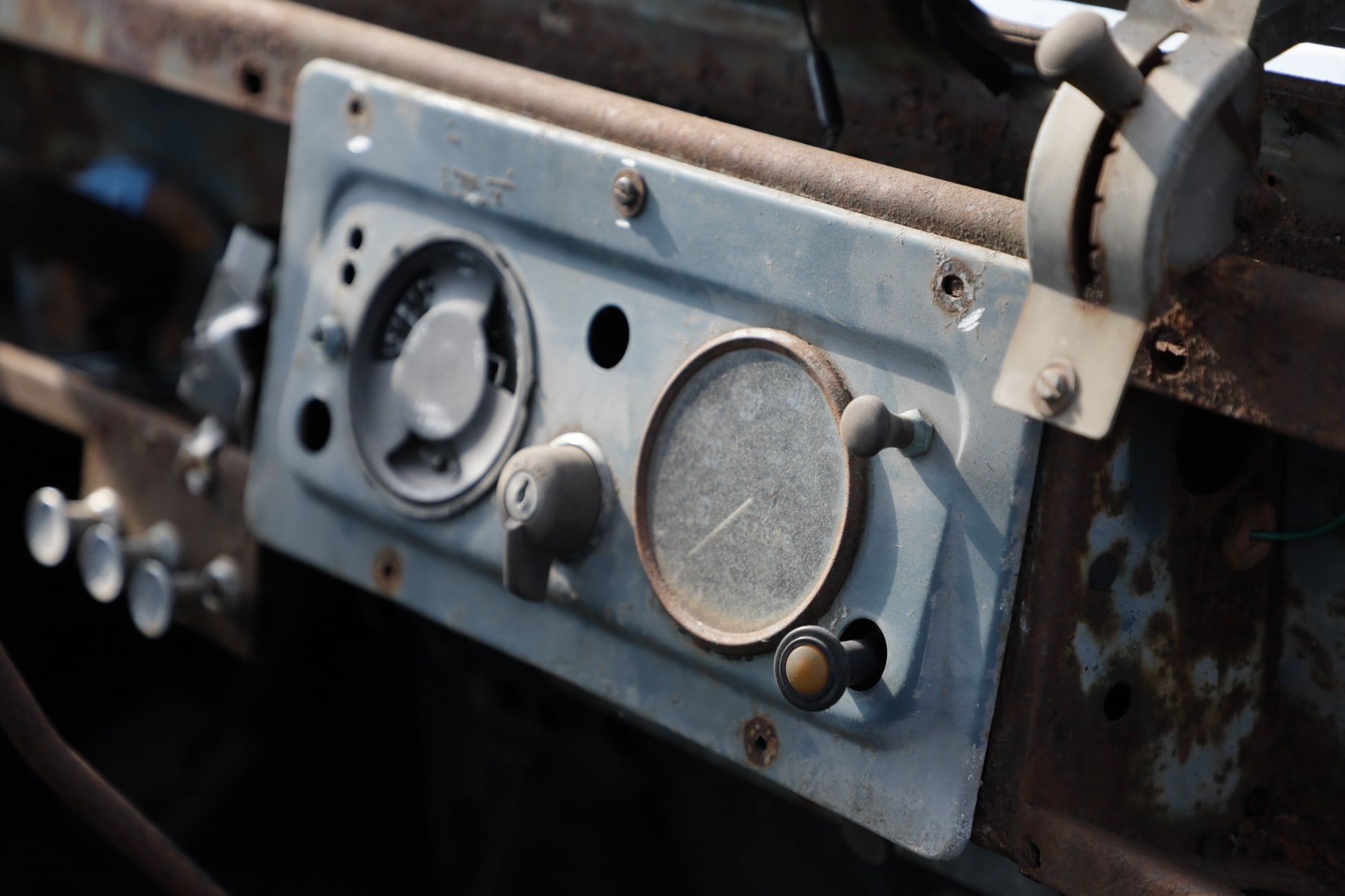 1962 Land Rover Series IIA Marine Blue Photo 11