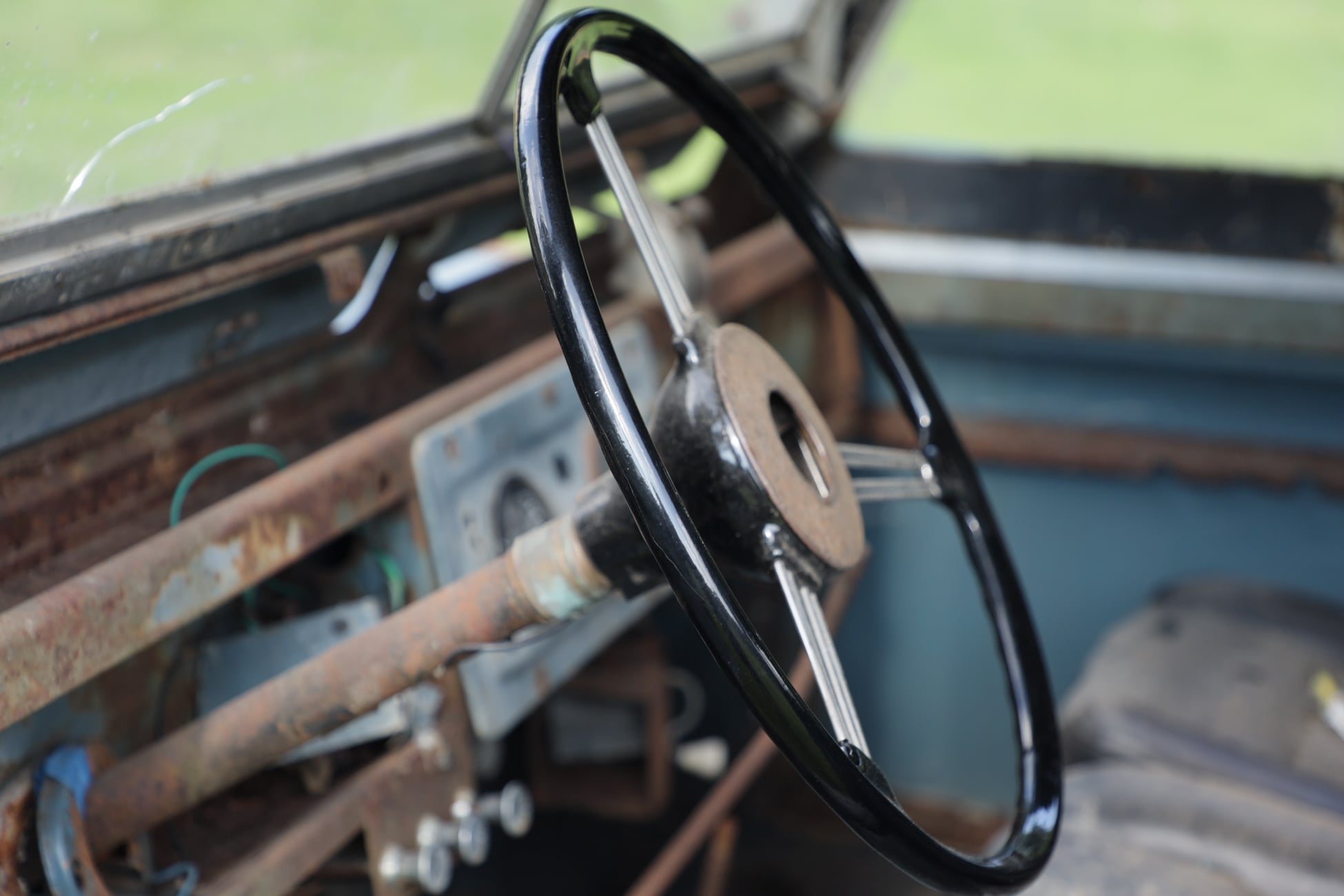 1962 Land Rover Series IIA Marine Blue Photo 14