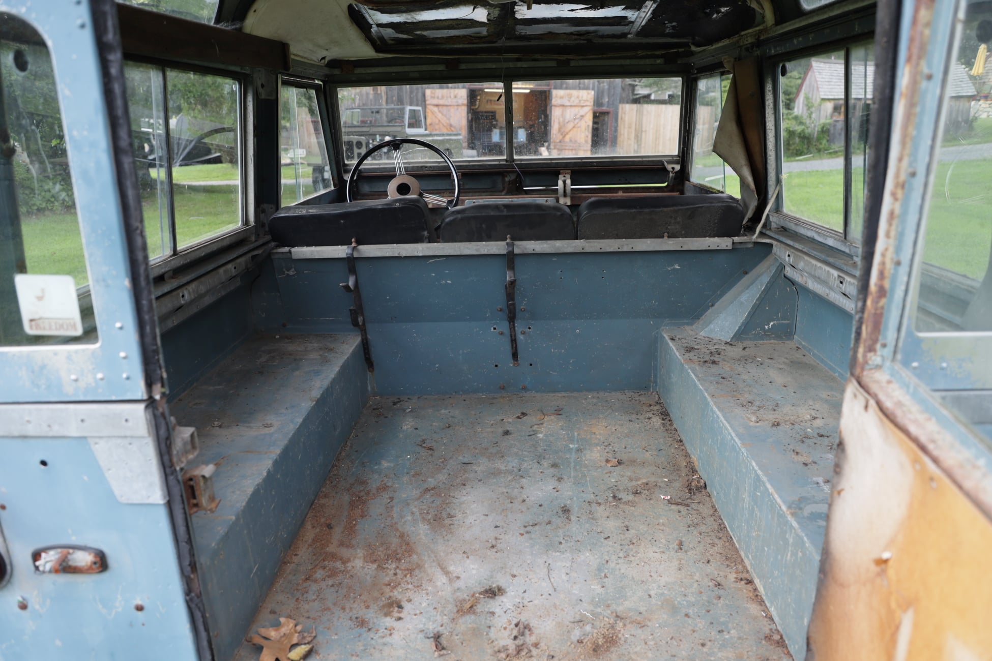 1962 Land Rover Series IIA Marine Blue Photo 15