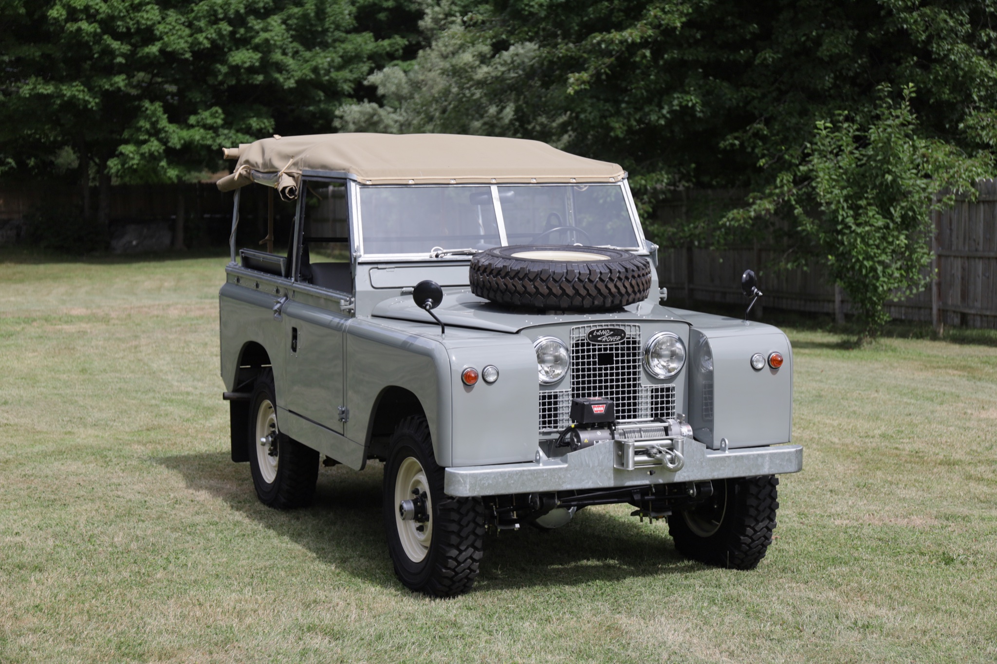 1962 Land Rover Series IIA Mid Grey