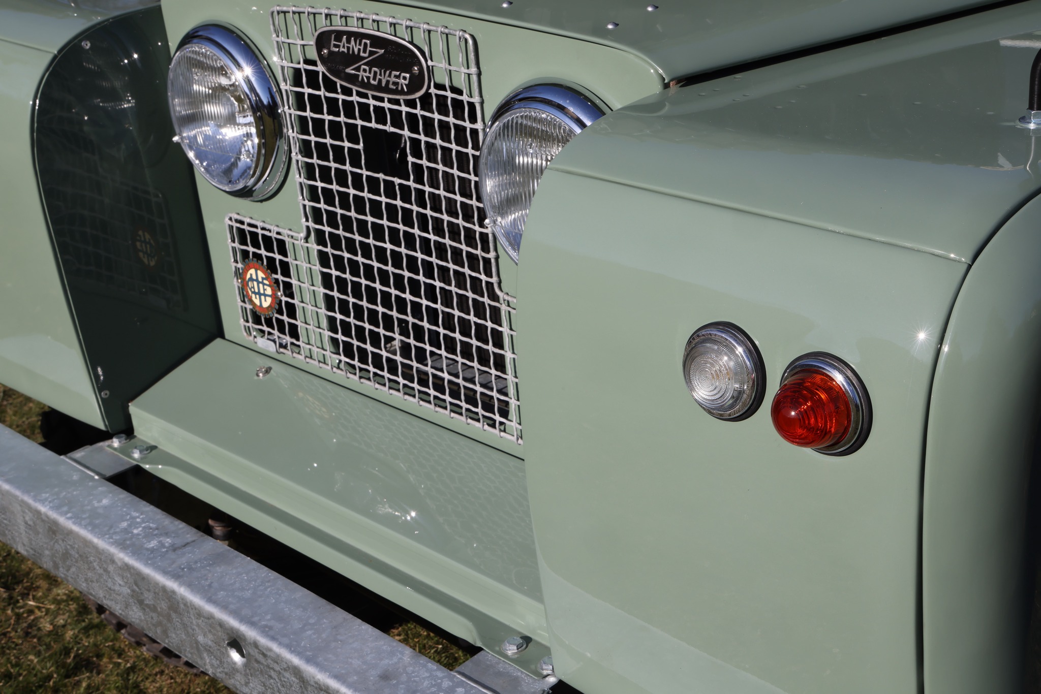 1962 Land Rover Series IIA Pastel Green Restored 9