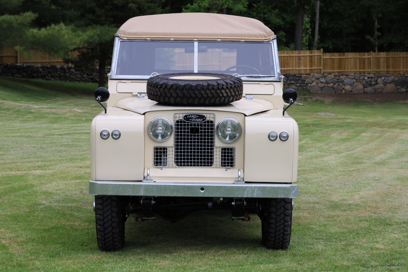 1963 Land Rover Series IIA Limestone Photo 2