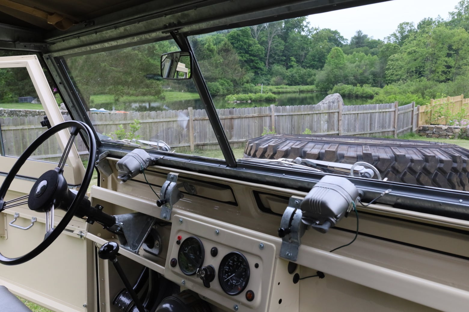 1963 Land Rover Series IIA Limestone Photo 36