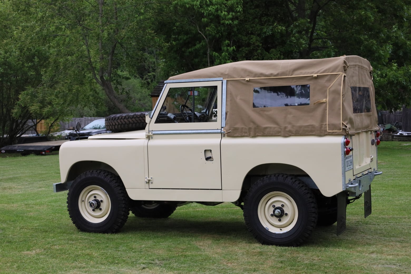 1963 Land Rover Series IIA Limestone Photo 69