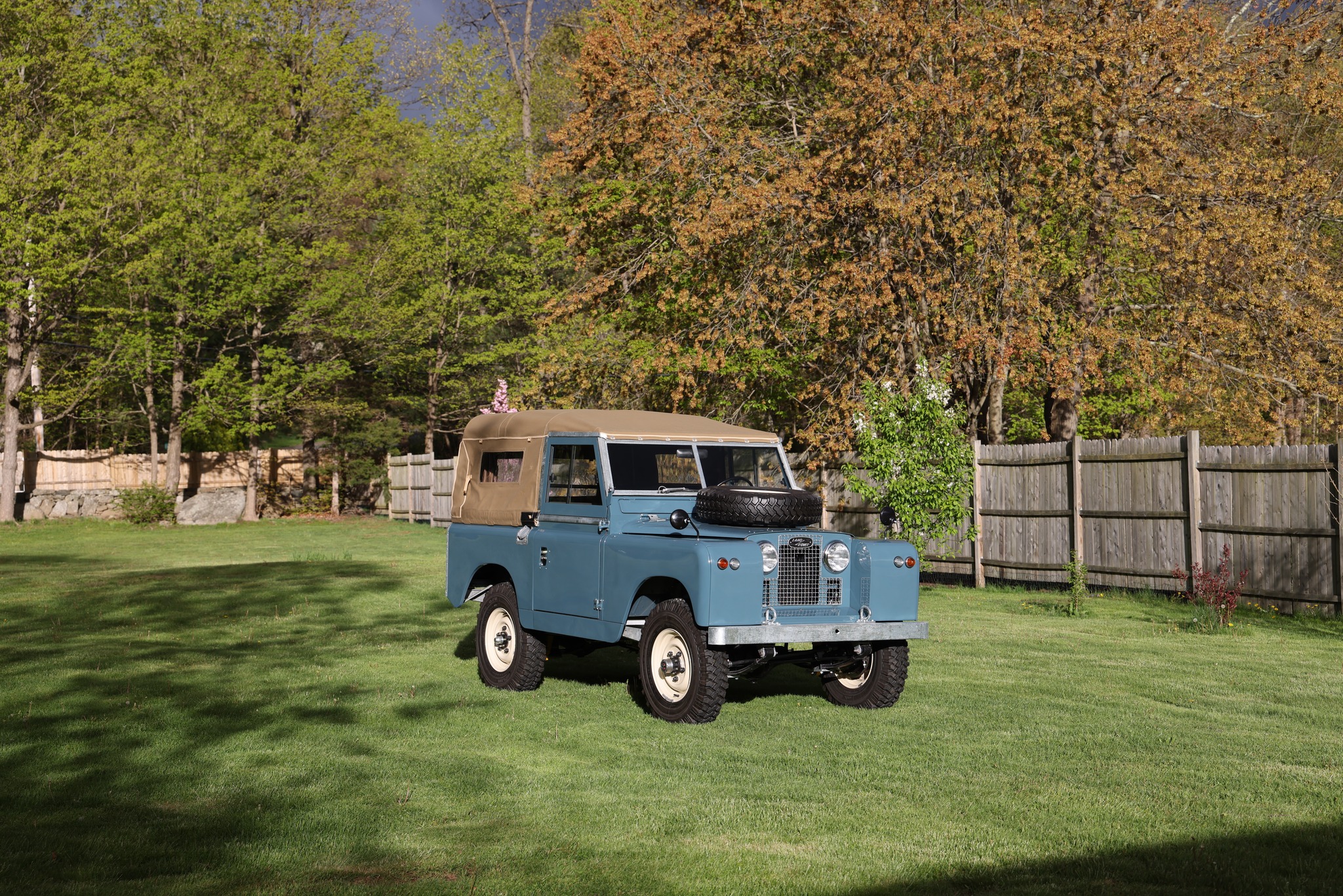 1963 Land Rover Series IIA Marine Blue