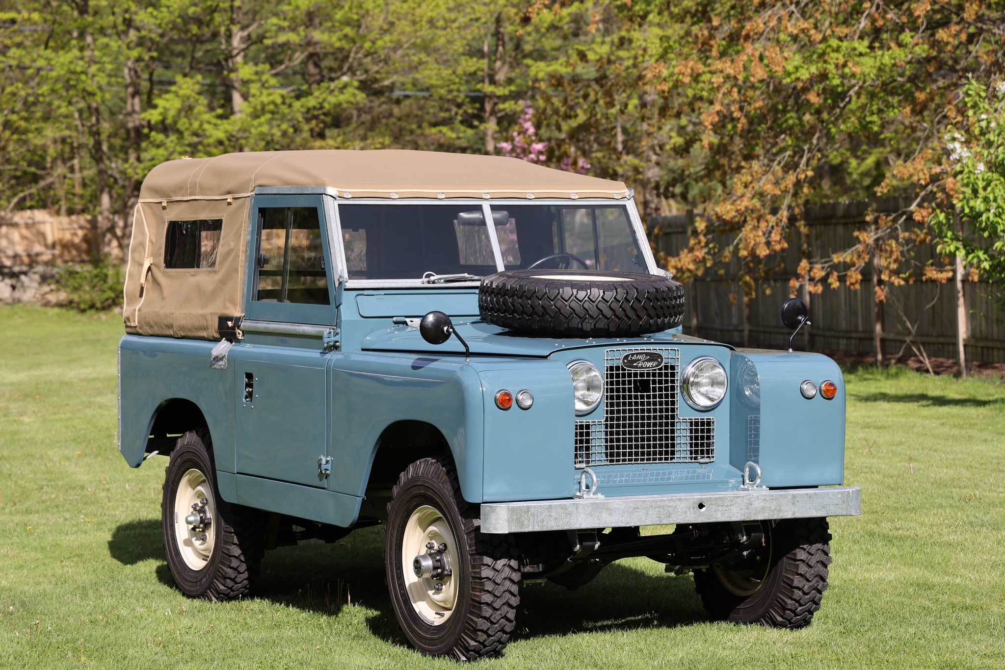 1963 Land Rover Series IIA Marine Blue