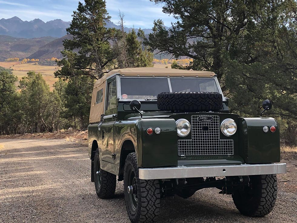 1964 Land Rover Series IIA Bronze Green