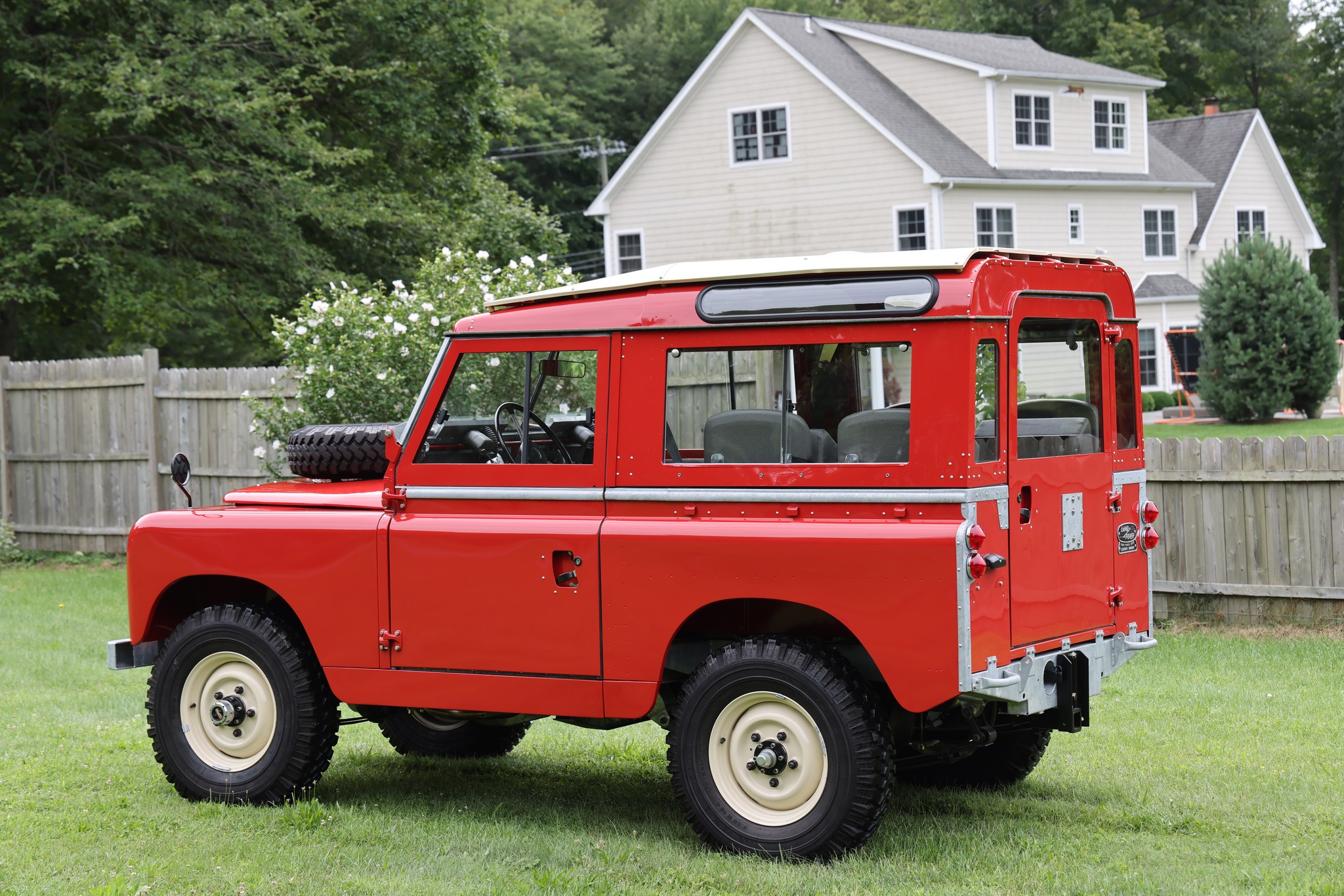 1964 Land Rover Series IIA Poppy Red North America Overland
