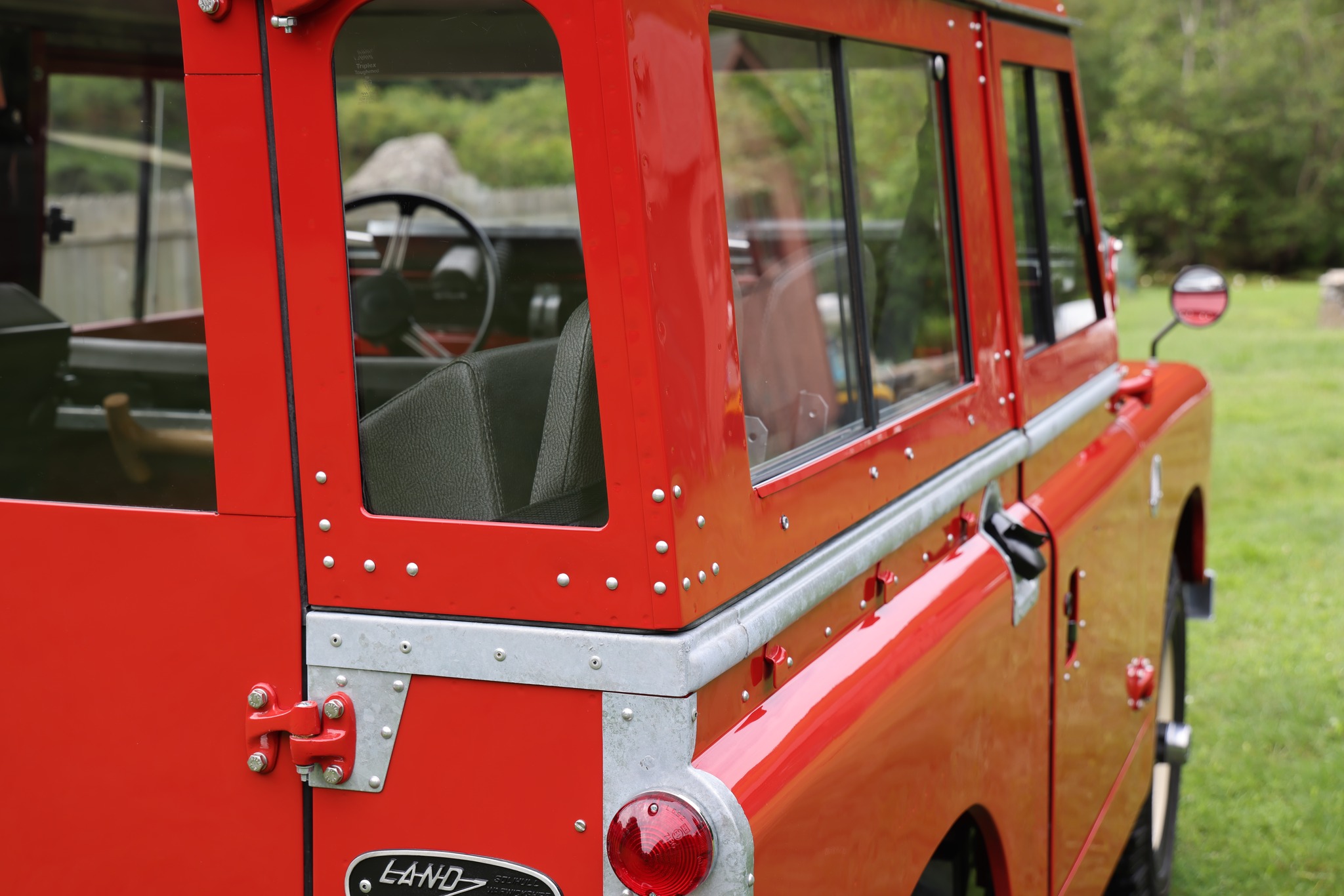 1964 Land Rover Series IIA Poppy Red North America Overland