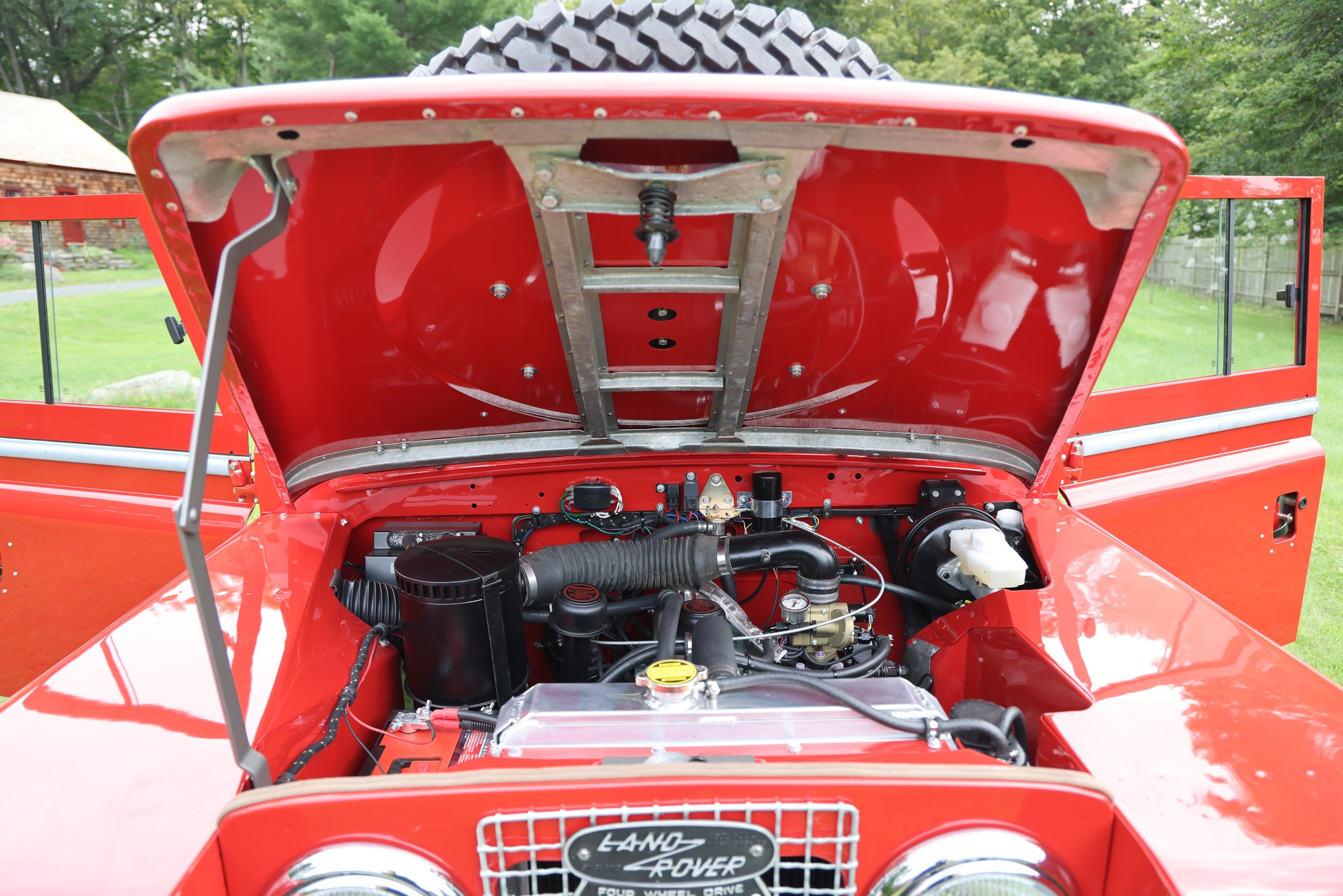 1964 Land Rover Series IIA Poppy Red North America Overland
