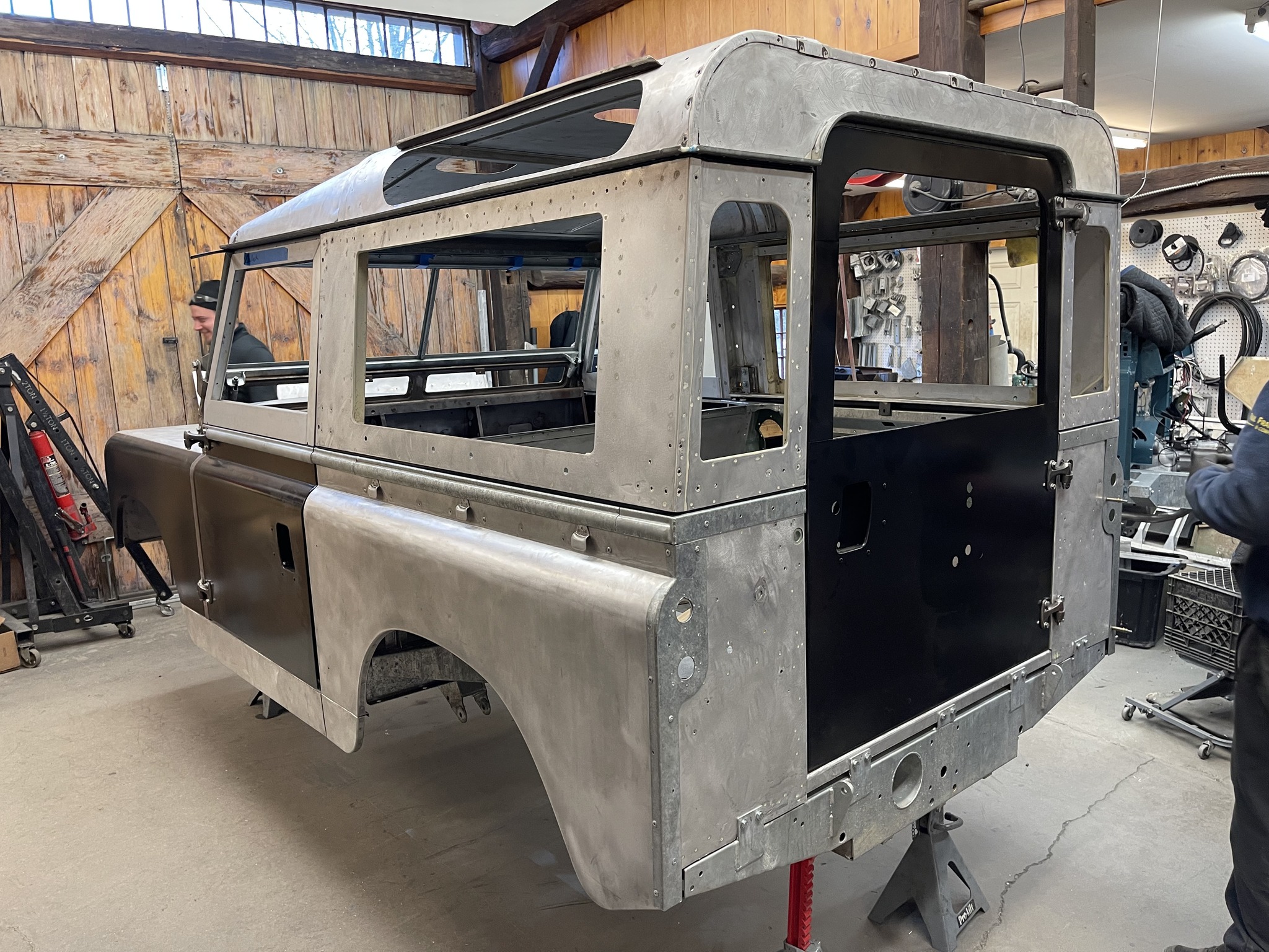 1964 Land Rover Series IIA Poppy Red North America Overland