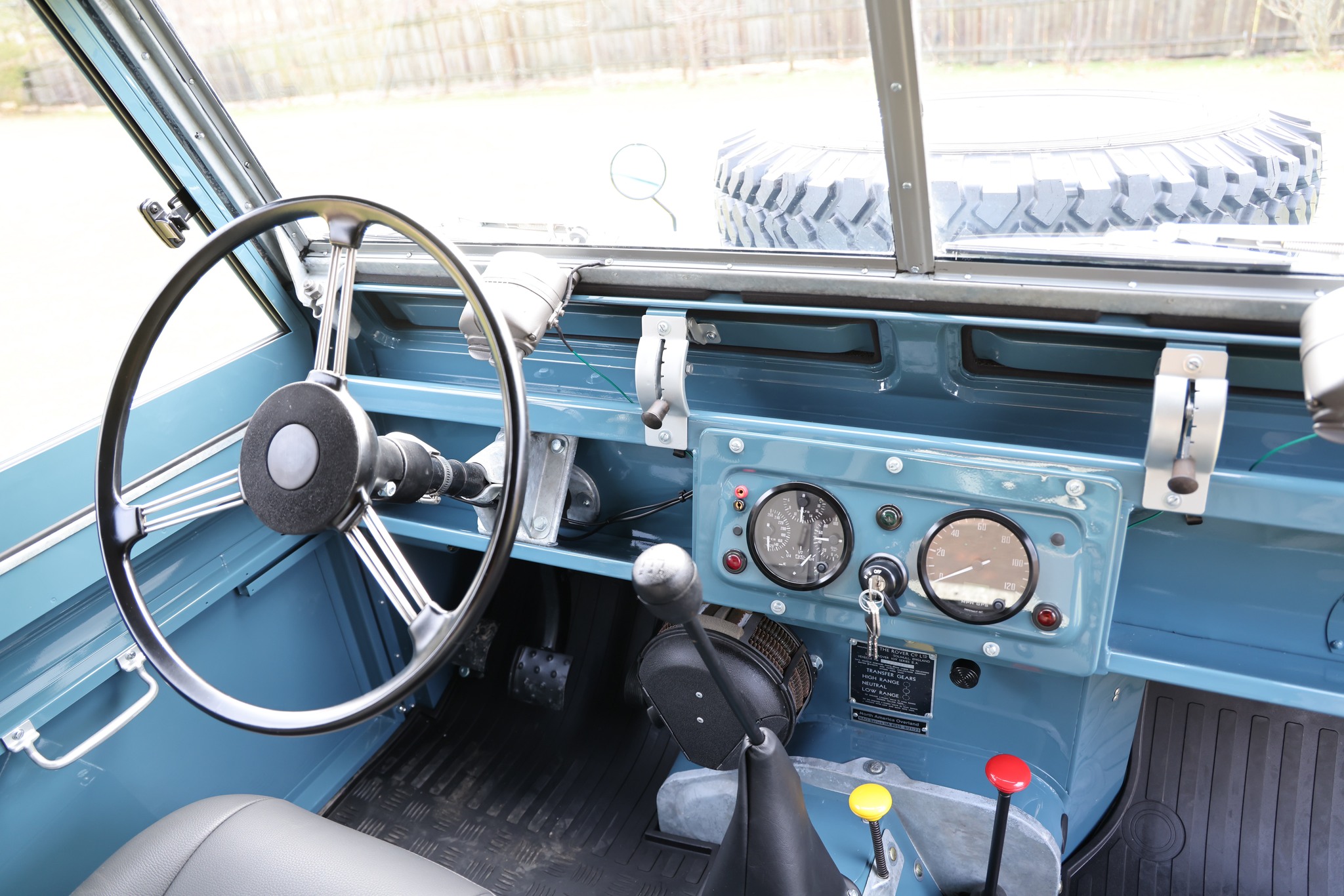 1965 Land Rover Series IIA Marine Blue 109 Inch Photo 13