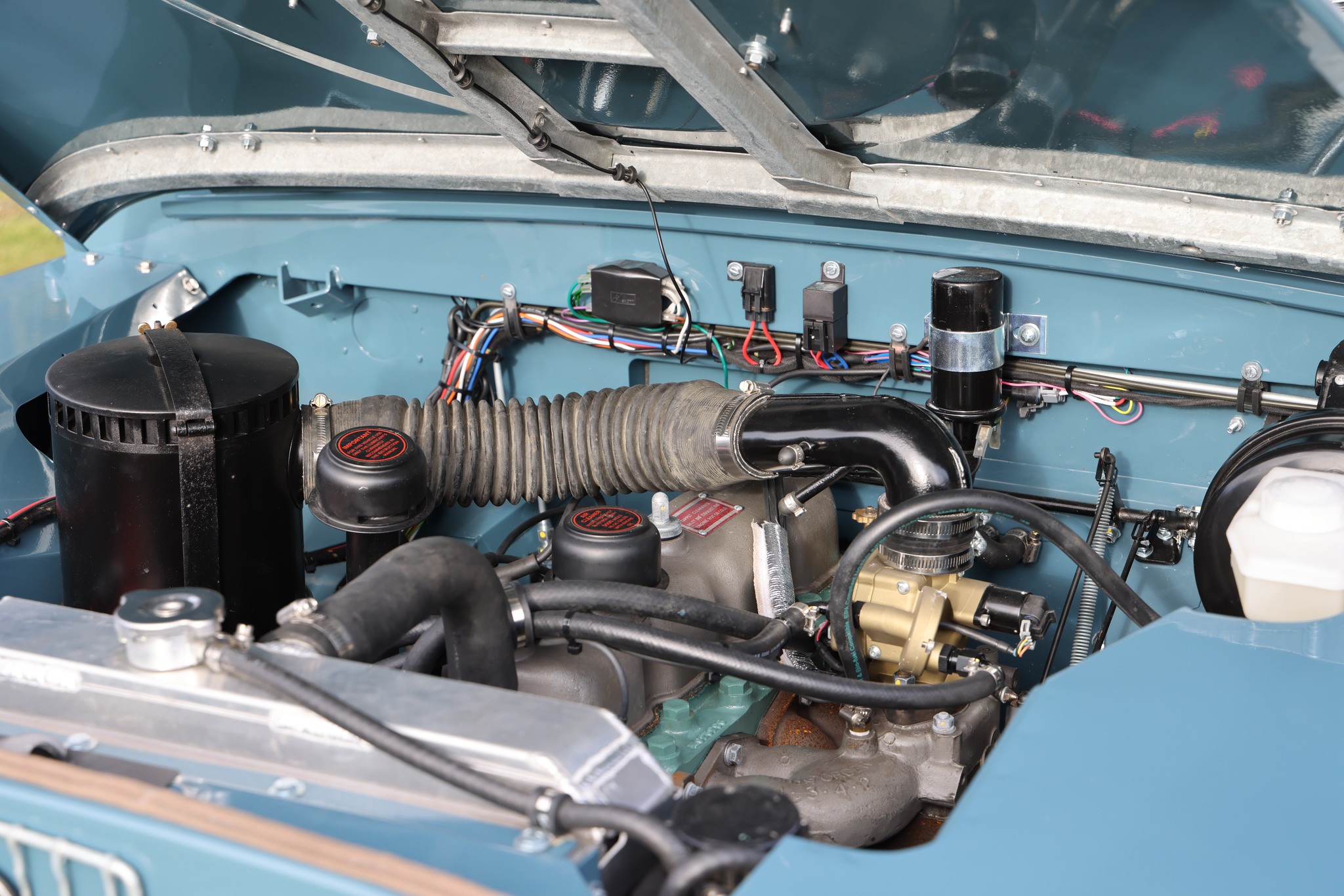 1965 Land Rover Series IIA Marine Blue 109 Inch Photo 15