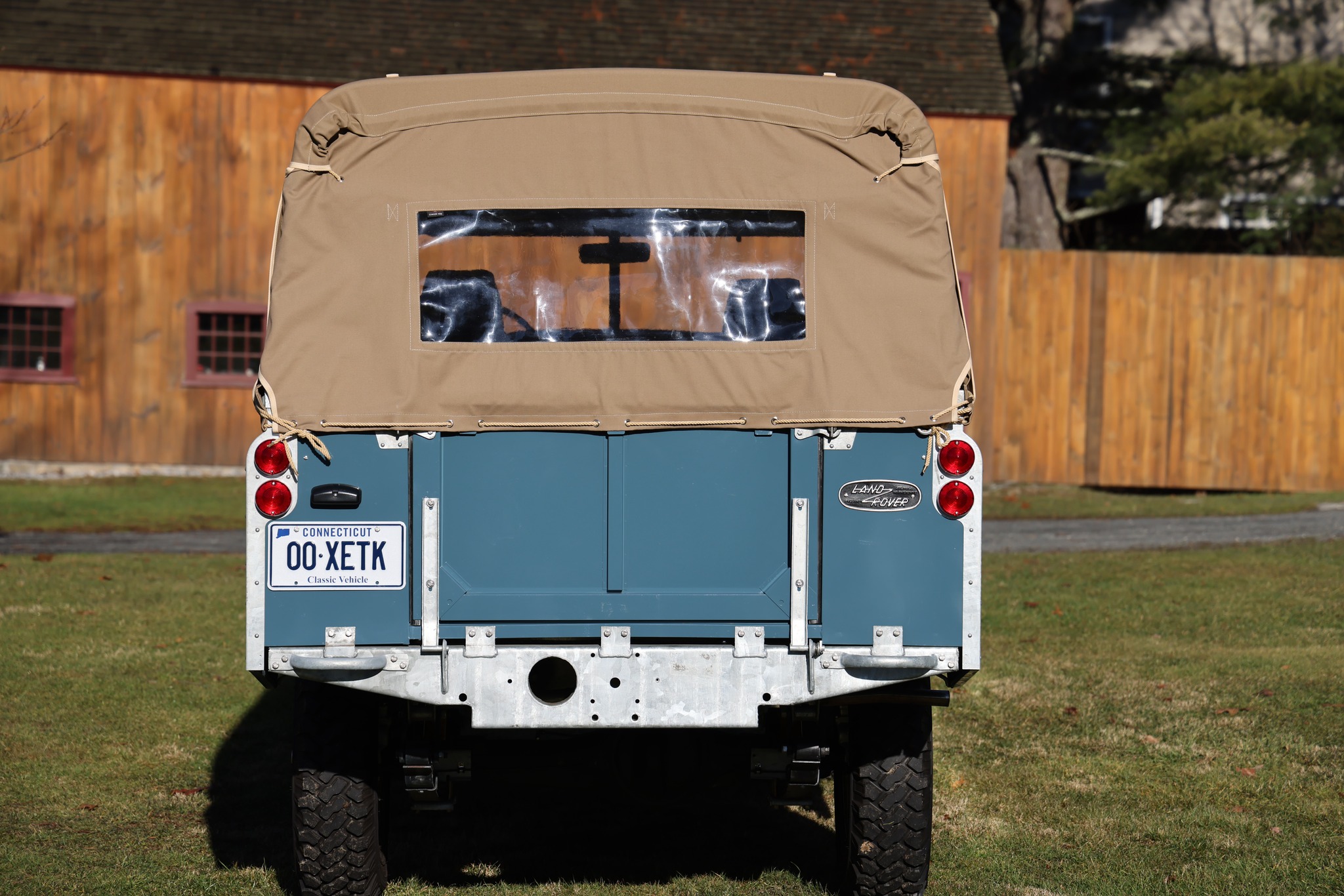 1965 Land Rover Series IIA Marine Blue 109 Inch Photo 7