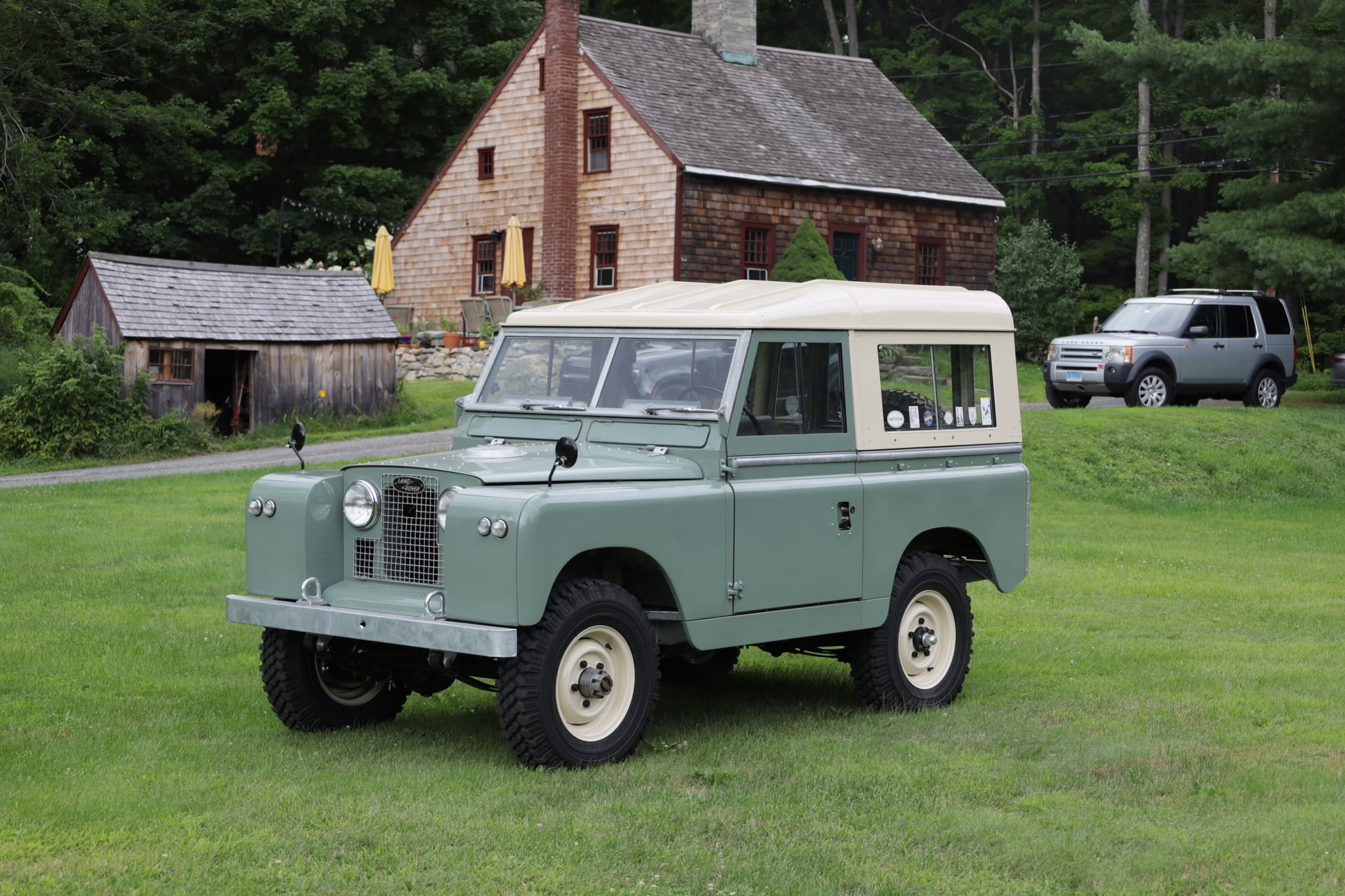 1965 Land Rover Series IIA Pastel Green Restored 1