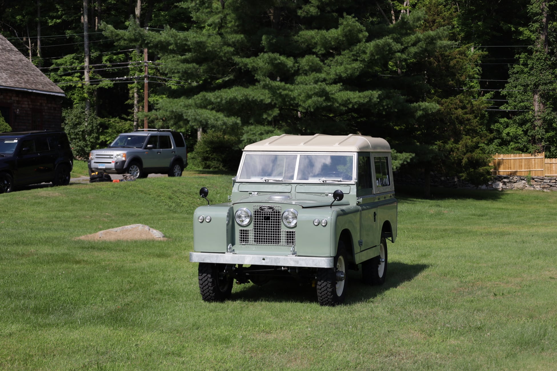 1965 Land Rover Series IIA Pastel Green Restored 9