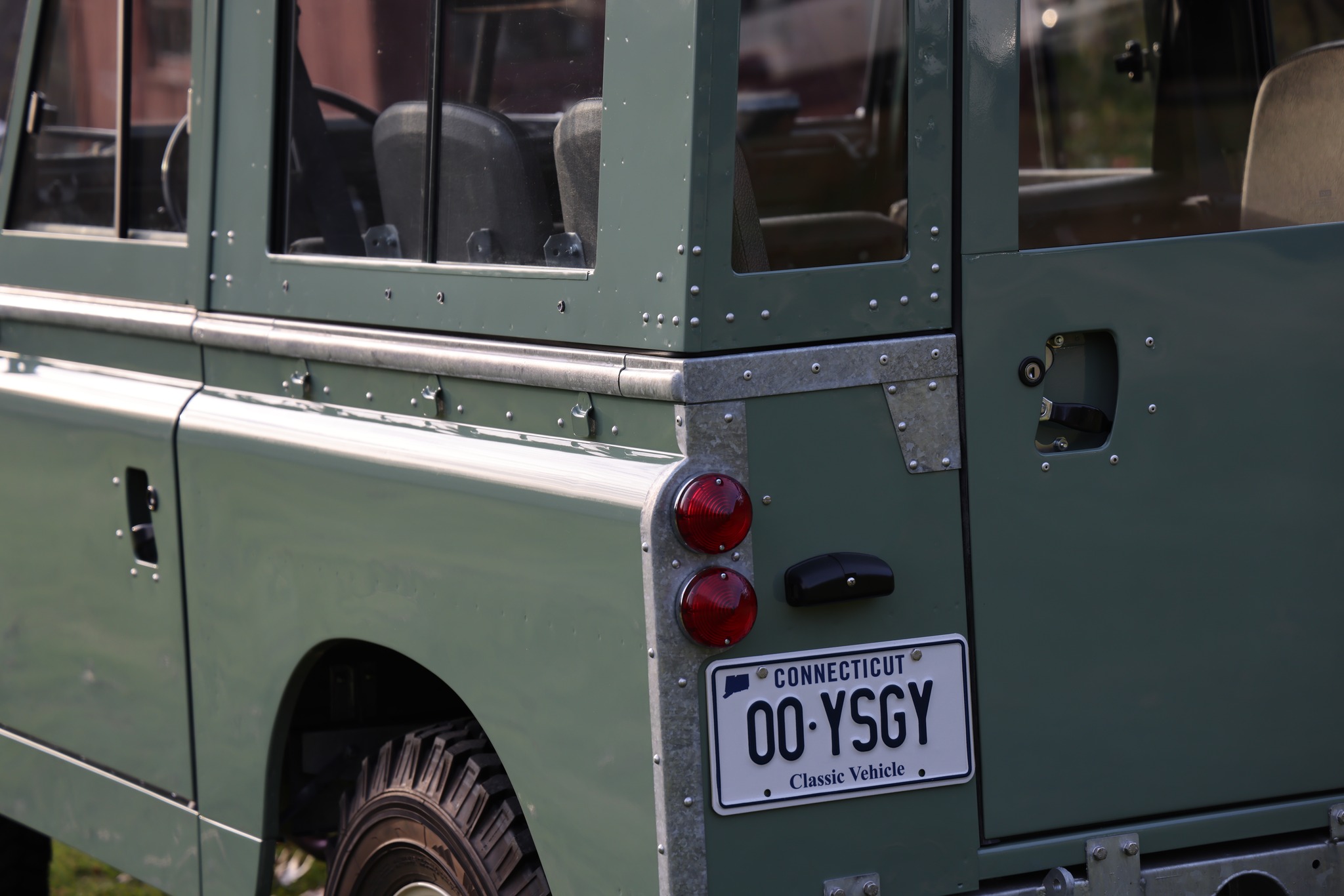 1965 Land Rover Series IIA Pastel Green Restored 26