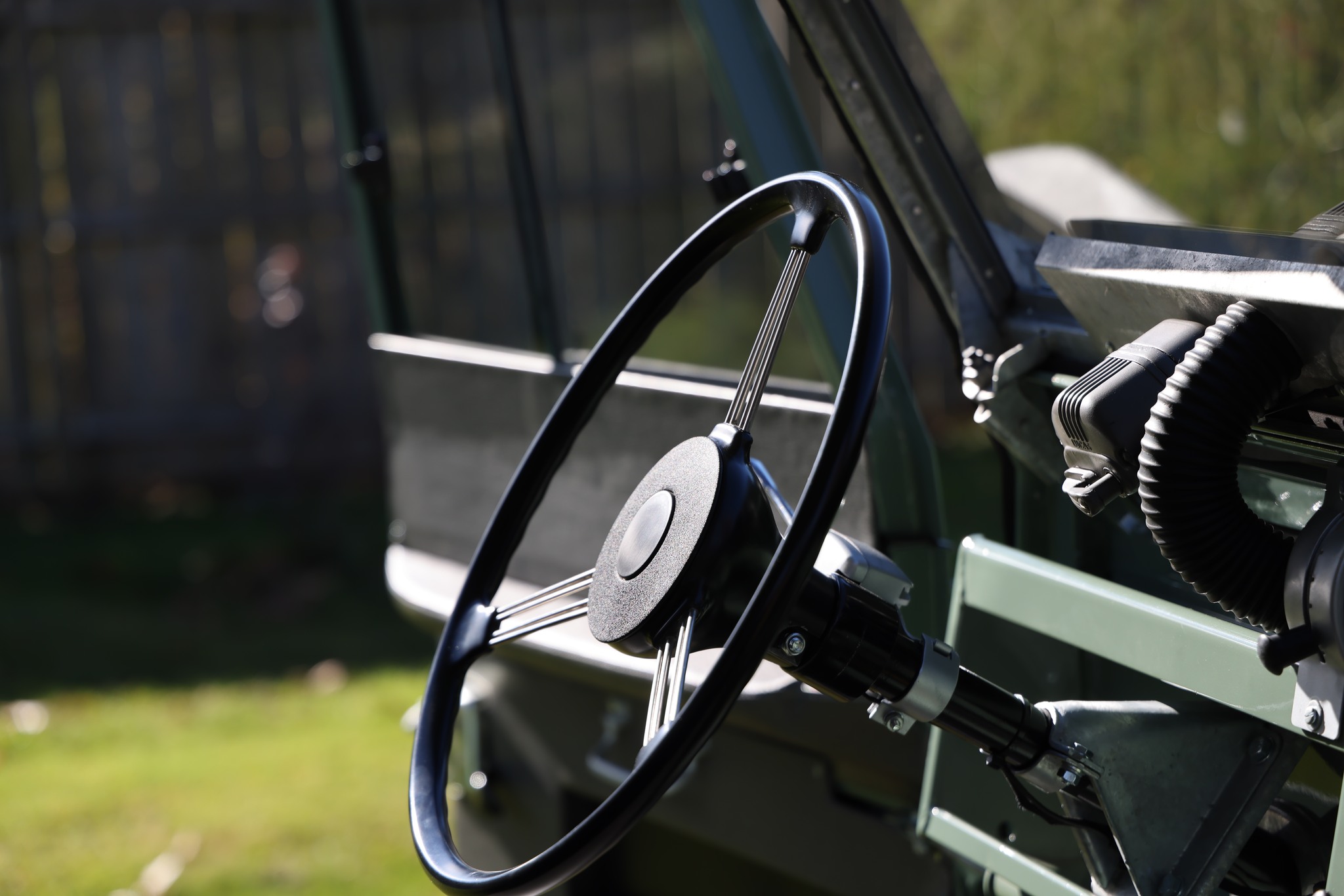 1965 Land Rover Series IIA Pastel Green Restored 38