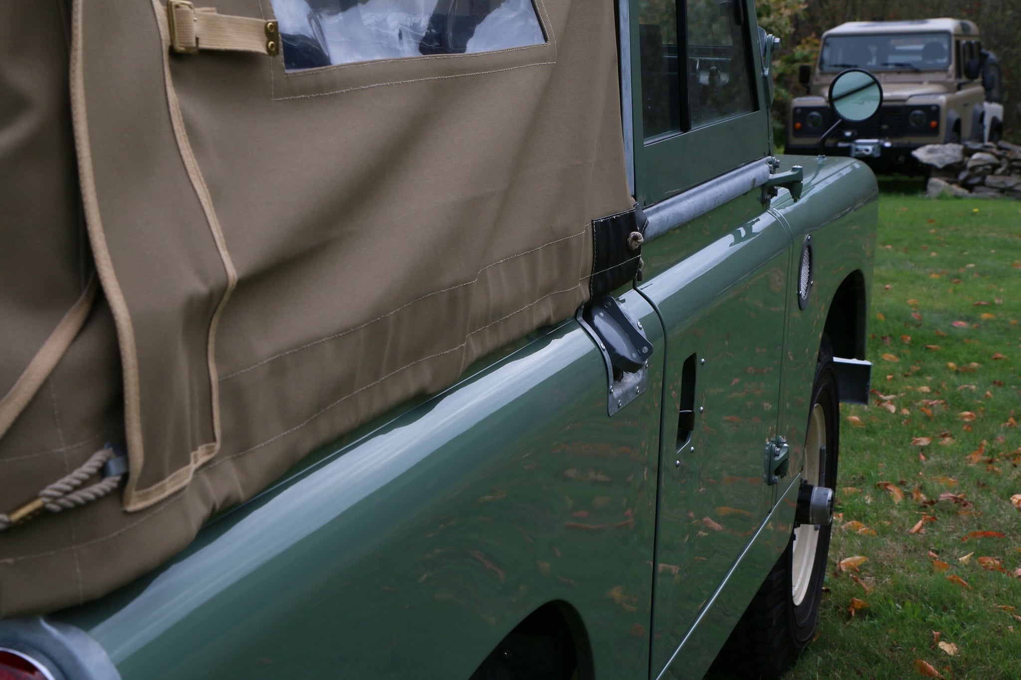 1965 Land Rover Series IIA Pastel Green Photo 11