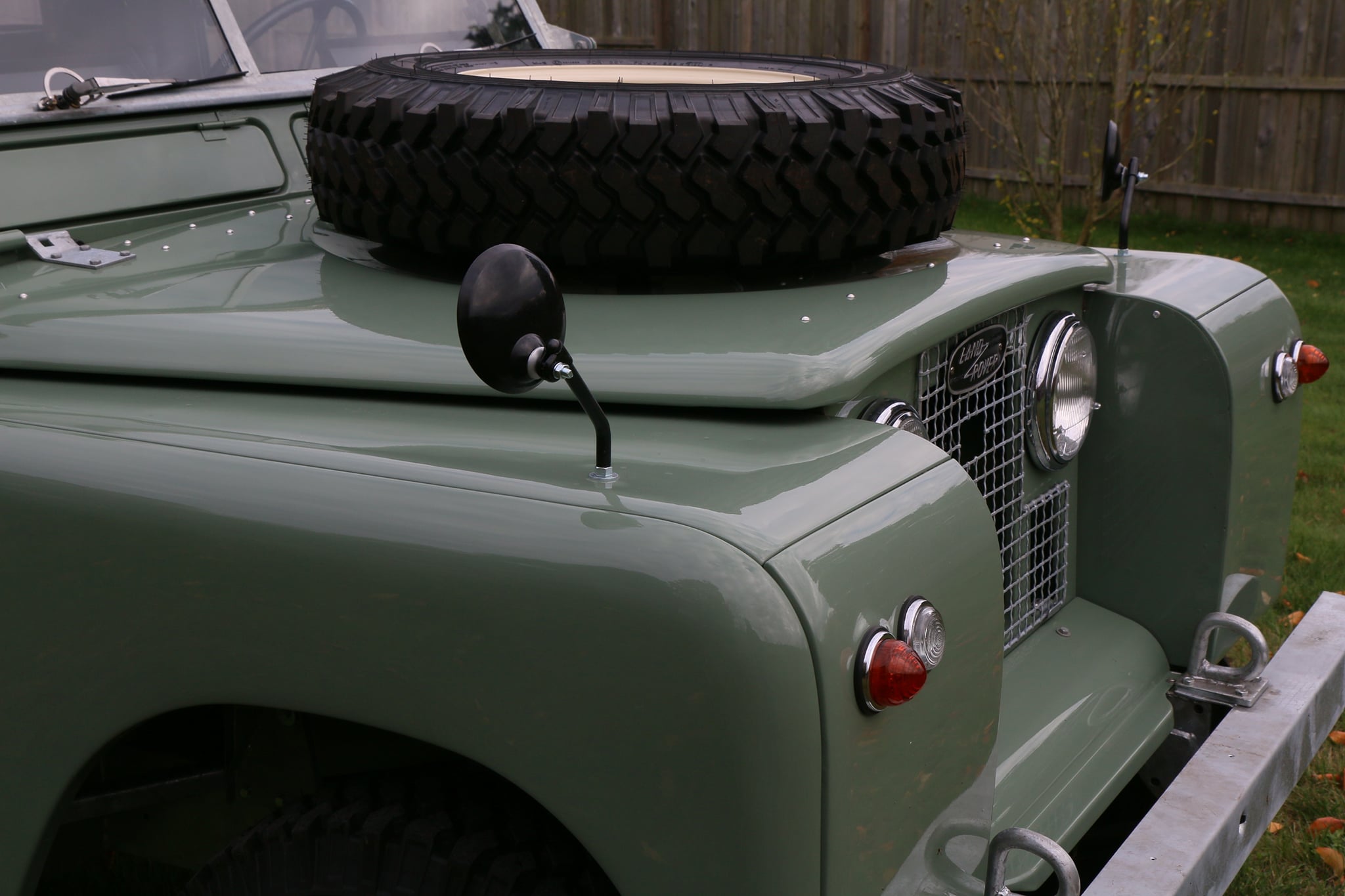 1965 Land Rover Series IIA Pastel Green Photo 13