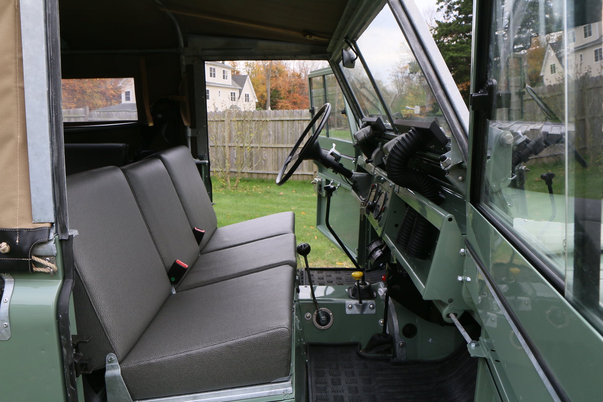 1965 Land Rover Series IIA Pastel Green Photo 27