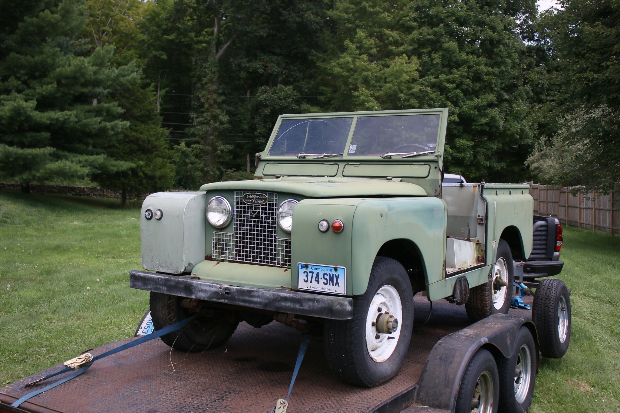 1965 Land Rover Series IIA Pastel Green Photo 29