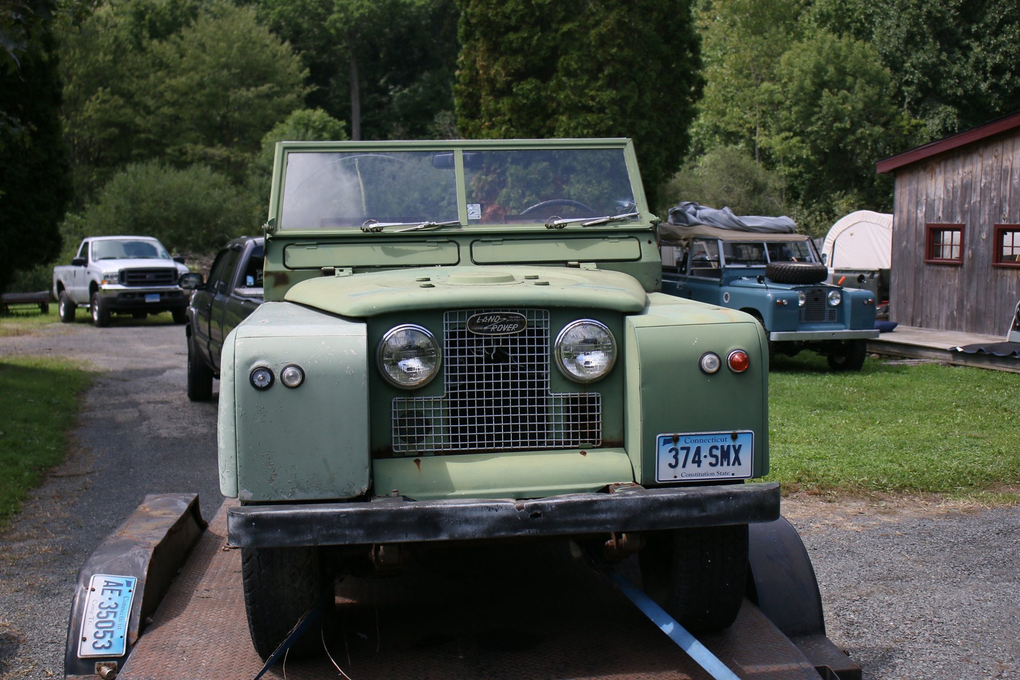 1965 Land Rover Series IIa in Pastel Green Photo 4