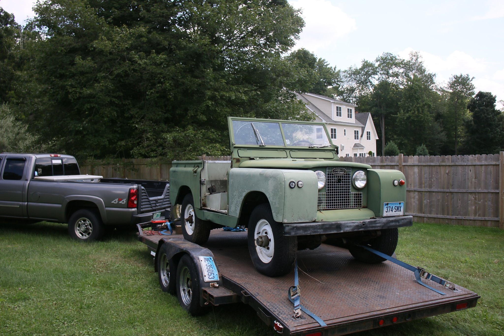 1965 Land Rover Series IIa in Pastel Green Photo 5
