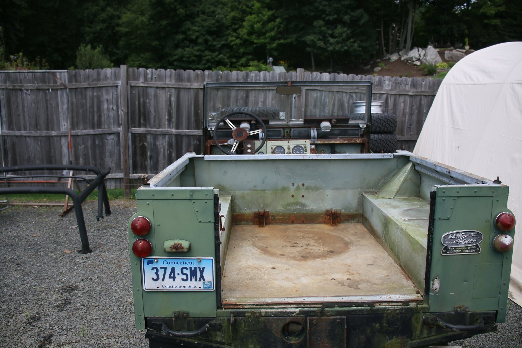 1965 Land Rover Series IIa in Pastel Green Photo 7