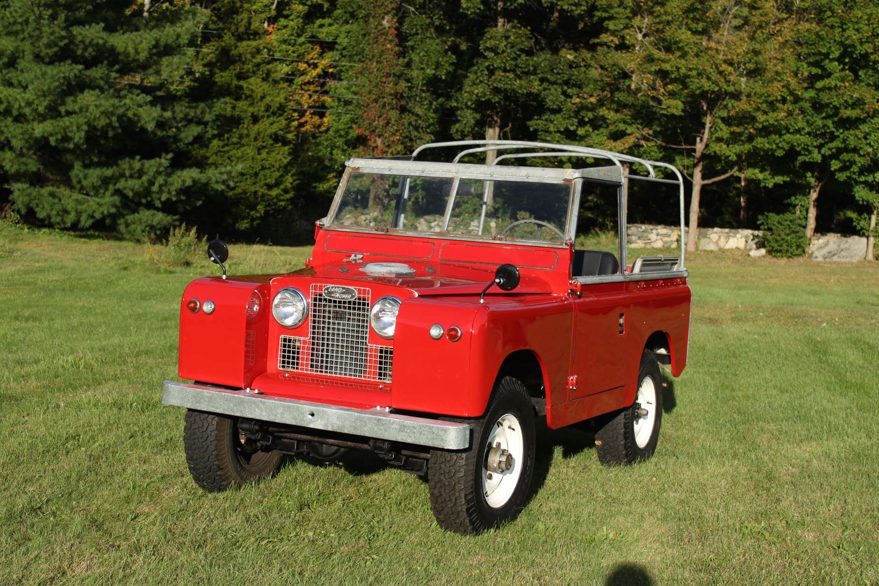 1965 Land Rover Series IIA Red Photo 1