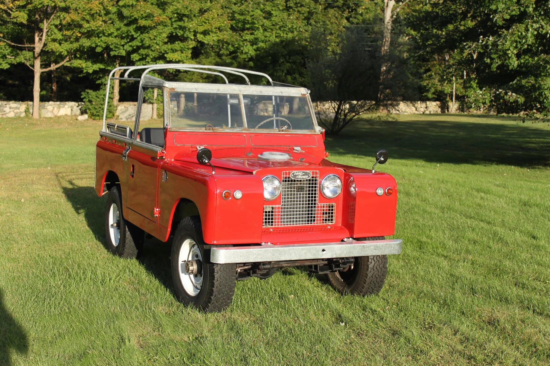 1965 Land Rover Series IIA Red Photo 4