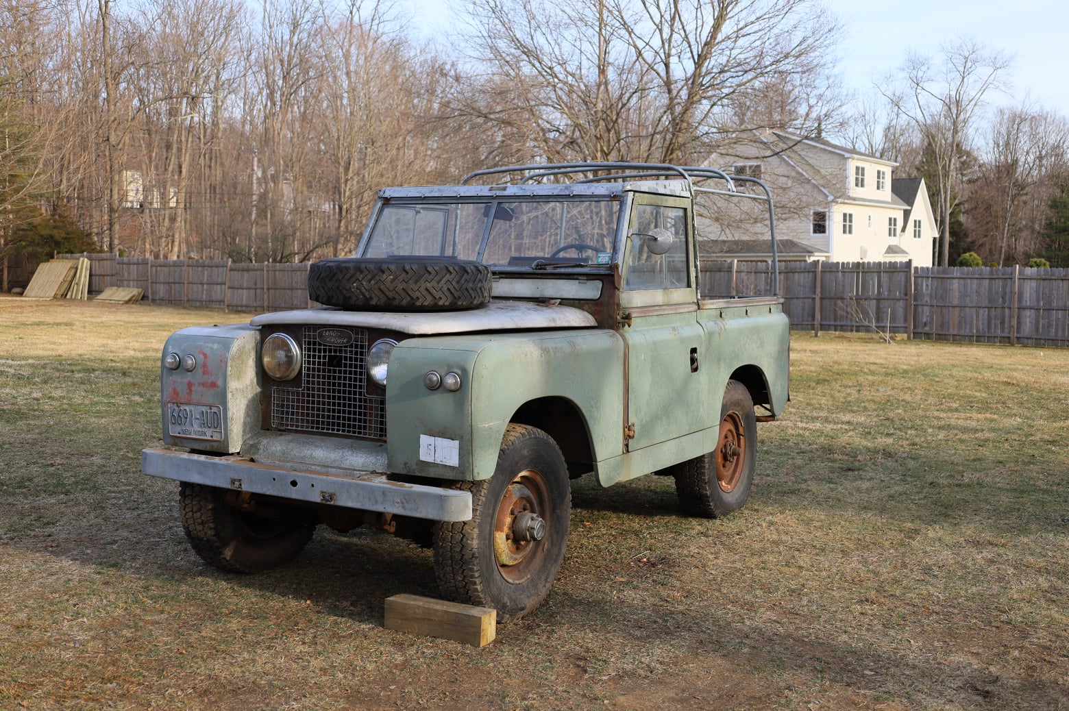 1966 Land Rover Series IIA Green Photo A