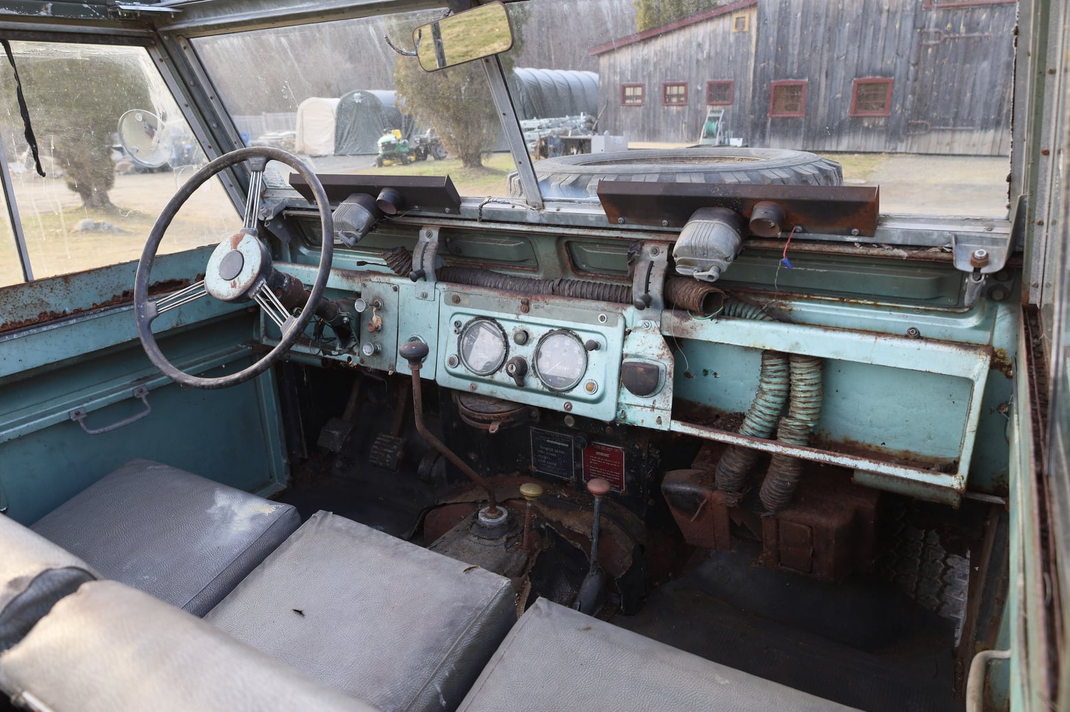 1966 Land Rover Series IIA Green Photo D