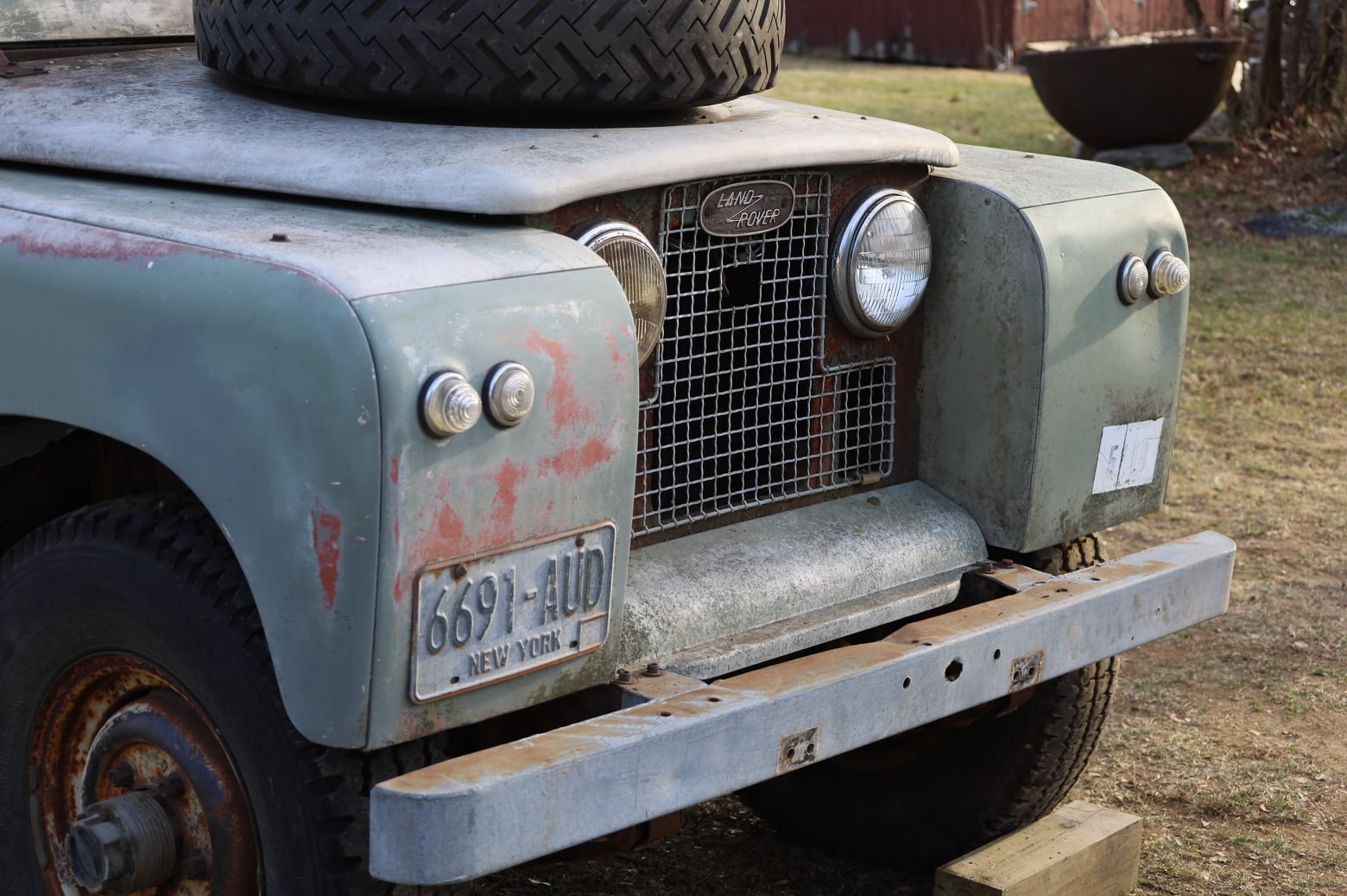 1966 Land Rover Series IIA Green Photo E