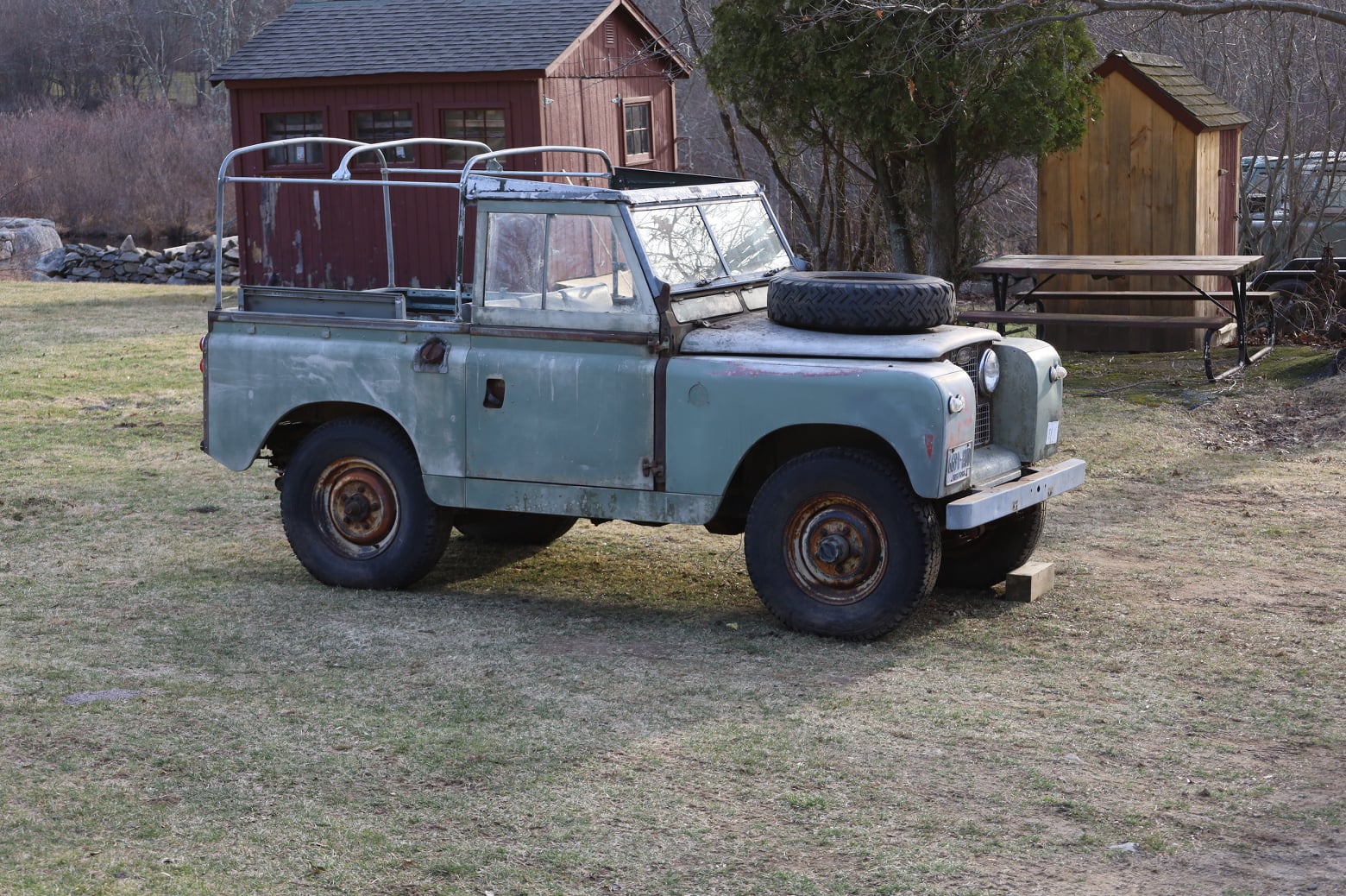 1966 Land Rover Series IIA Green Photo F
