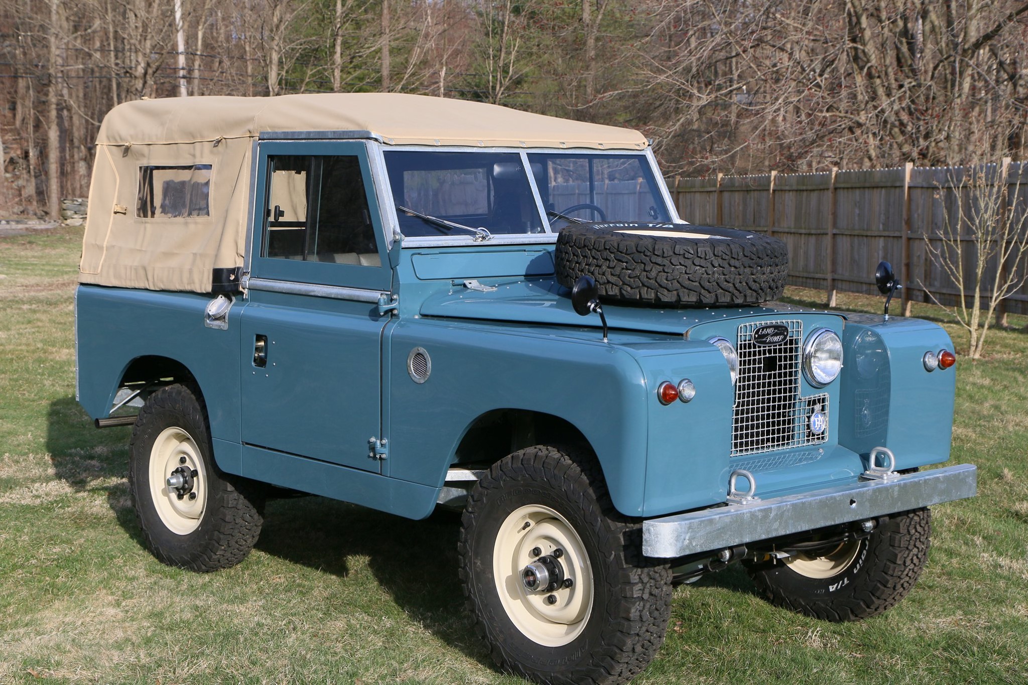 1966 Land Rover Series IIA Light Blue